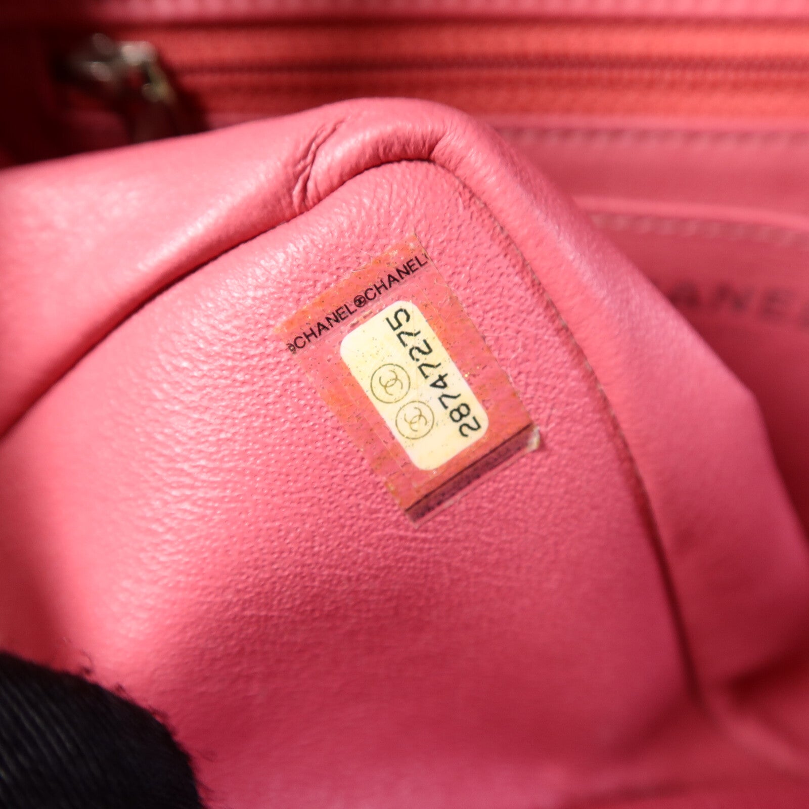 CHANEL 羊皮皮革Classic 20鏈帶肩背袋