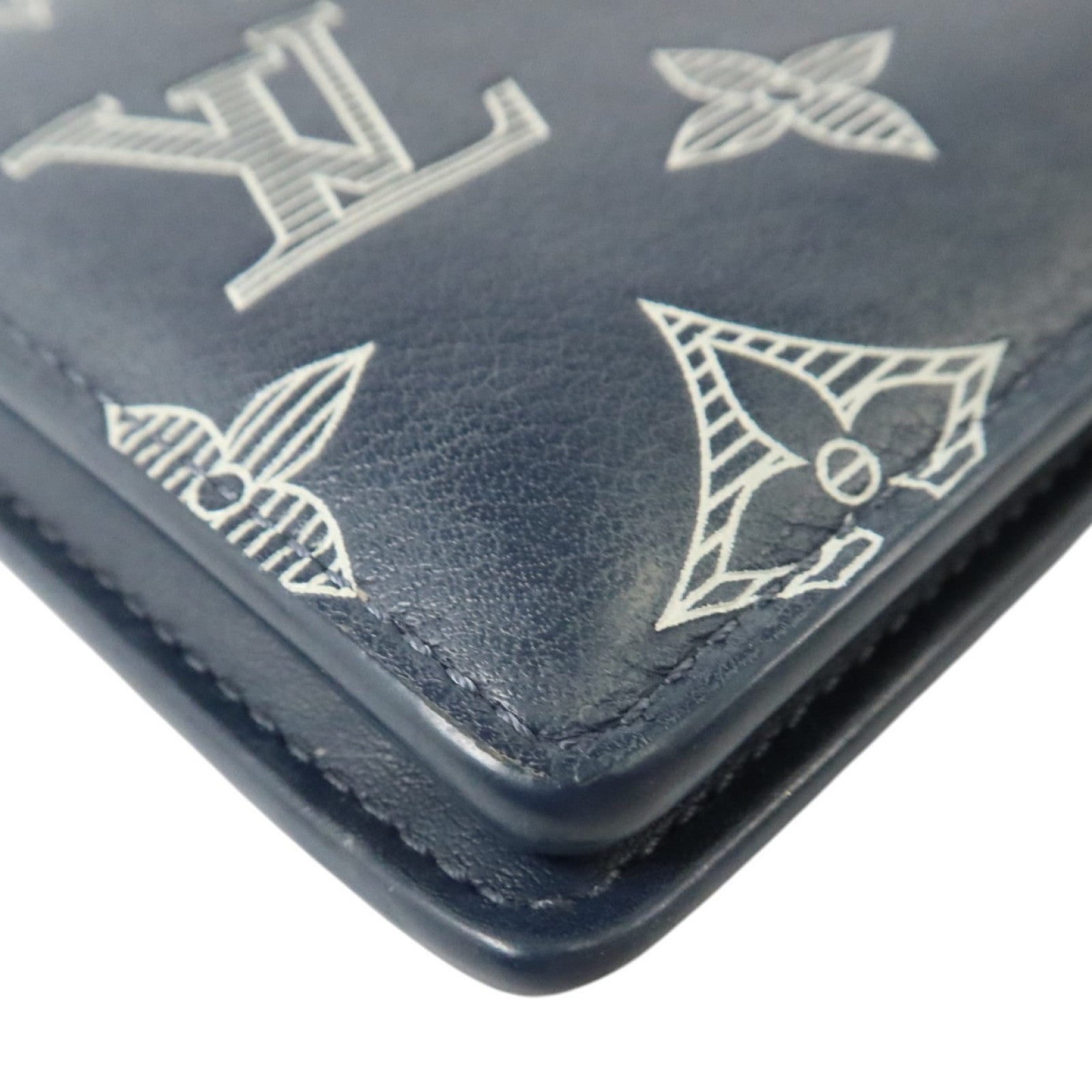 LOUIS VUITTON Monogram Shadow Multiple Wallet錢包