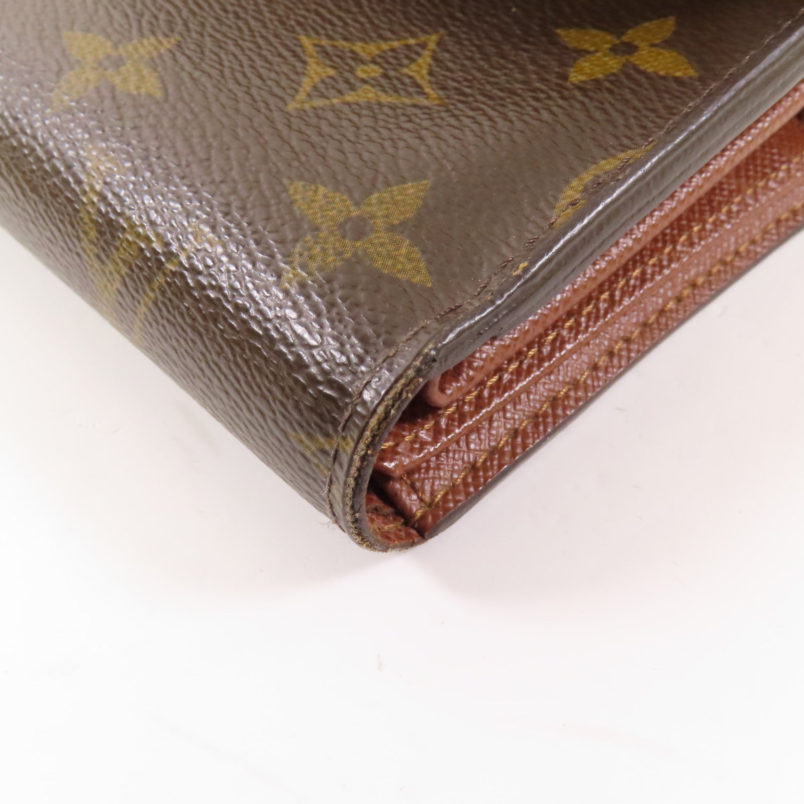 LOUIS VUITTON Monogram Alexandra金扣錢包