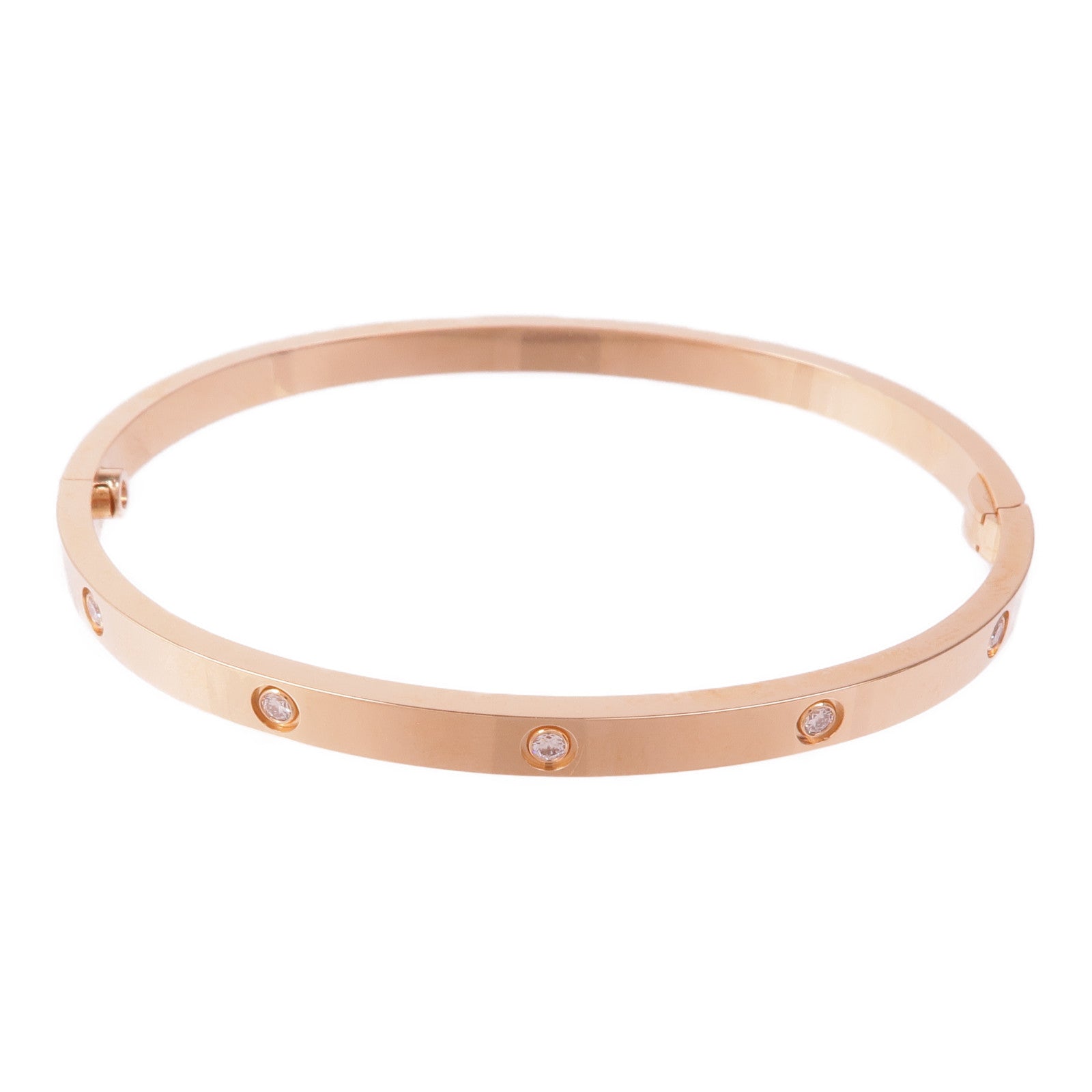 CARTIER 18K玫瑰金Love Bracelet SM手鐲Cartier#17