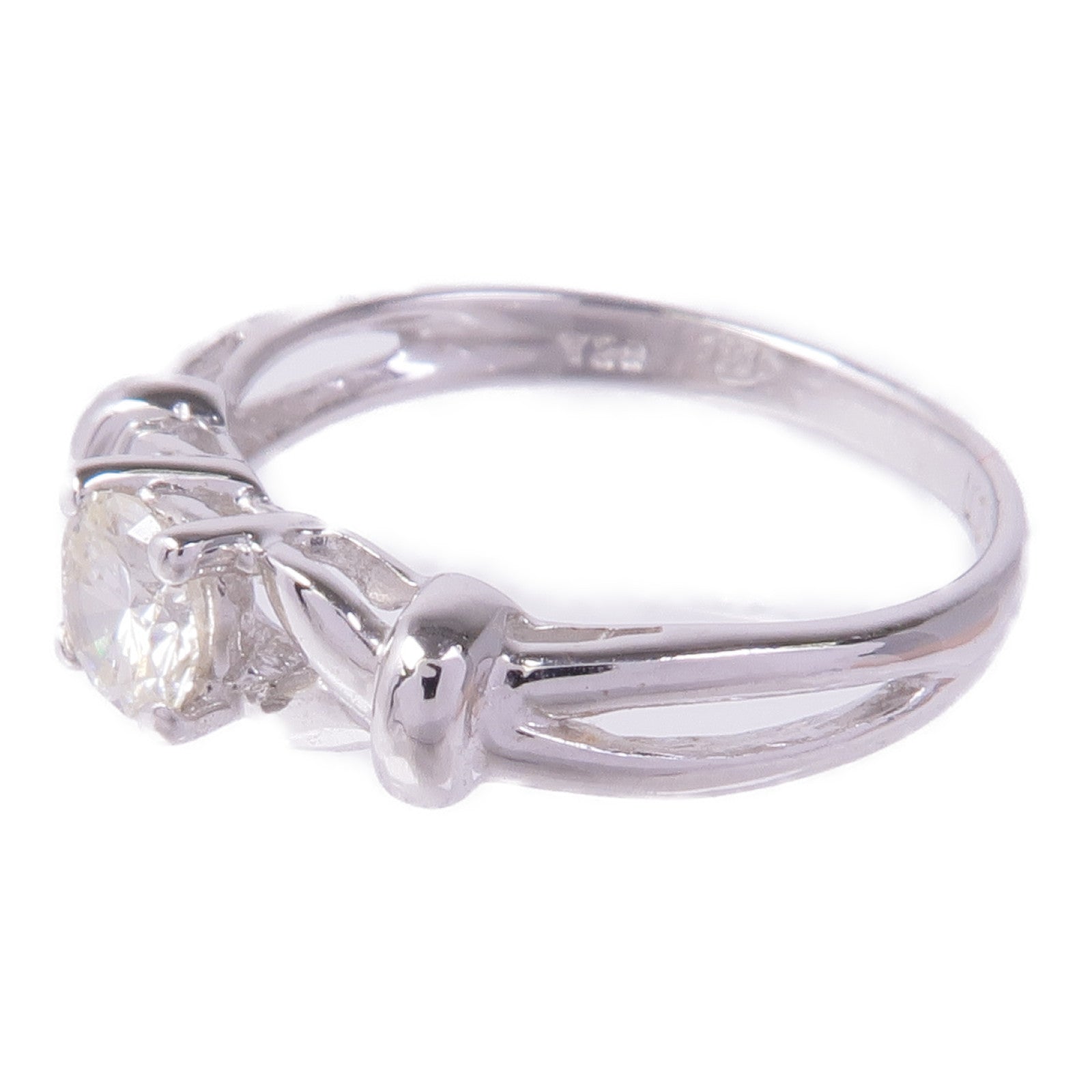 JEWELRY 18K白金Diamond Ring鑽石戒指US#3.75