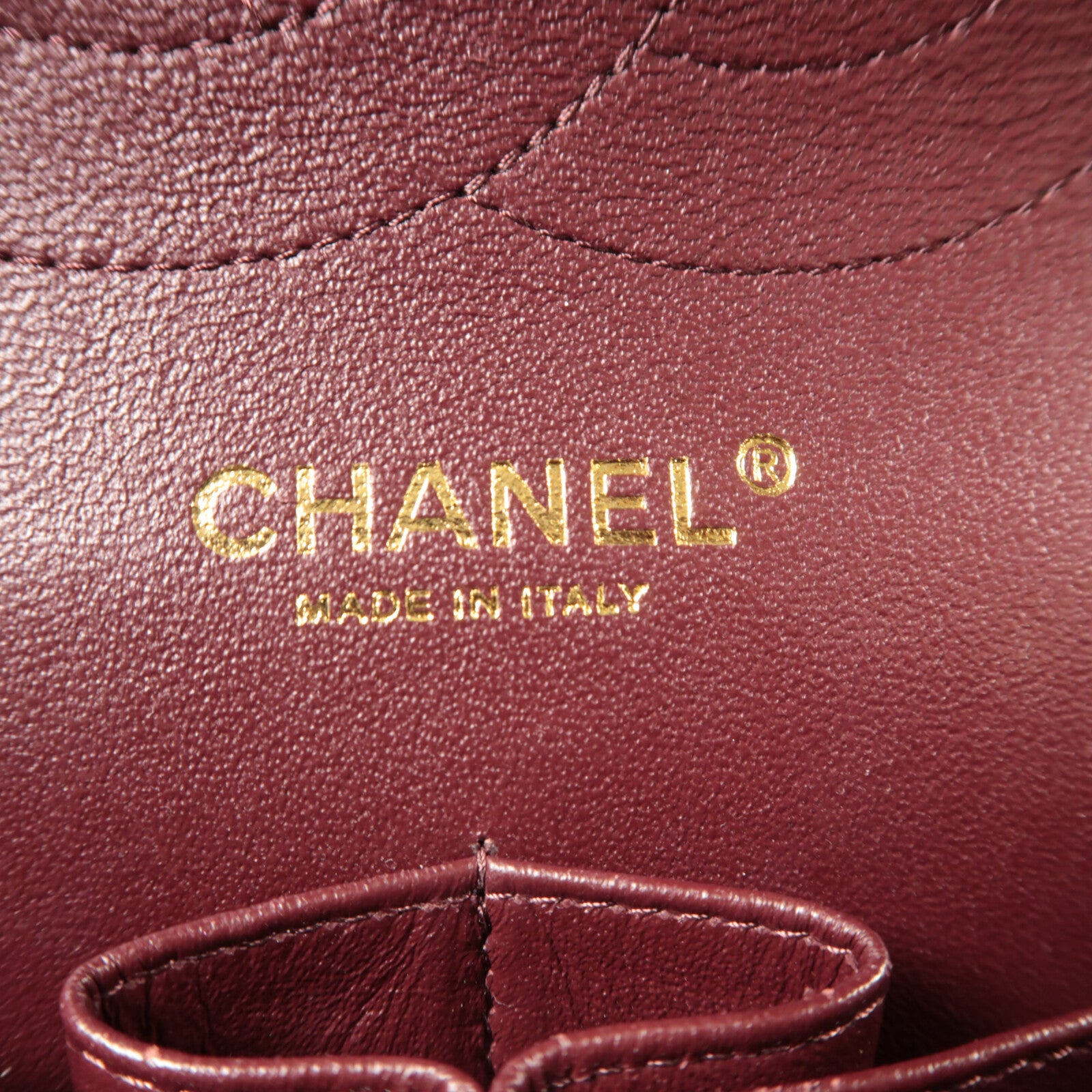 CHANEL 牛皮皮革Large Classic鏈帶肩背袋