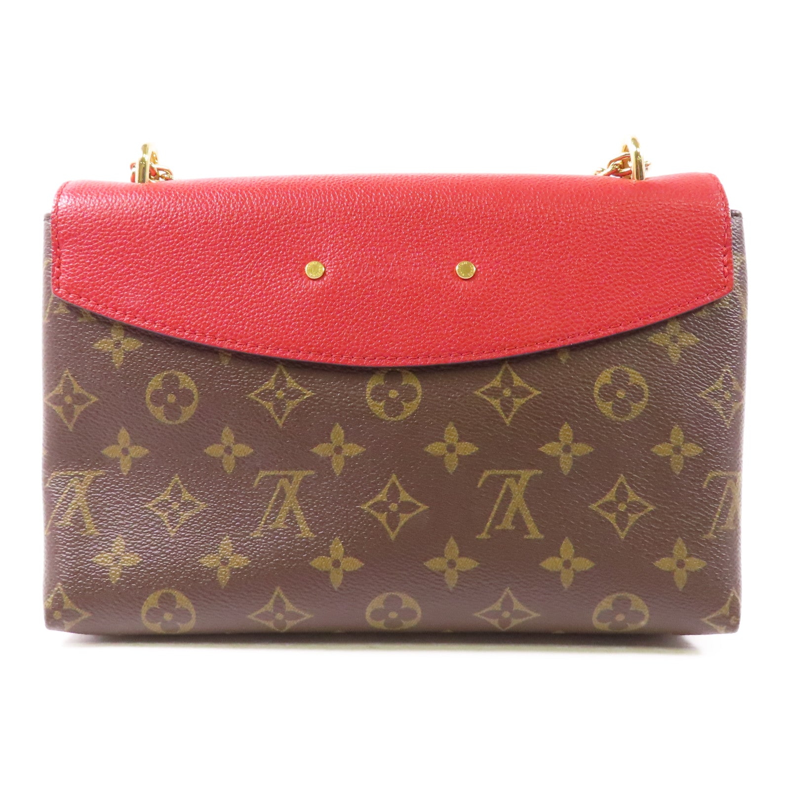 LOUIS VUITTON Monogram Saint Placide金扣肩背袋