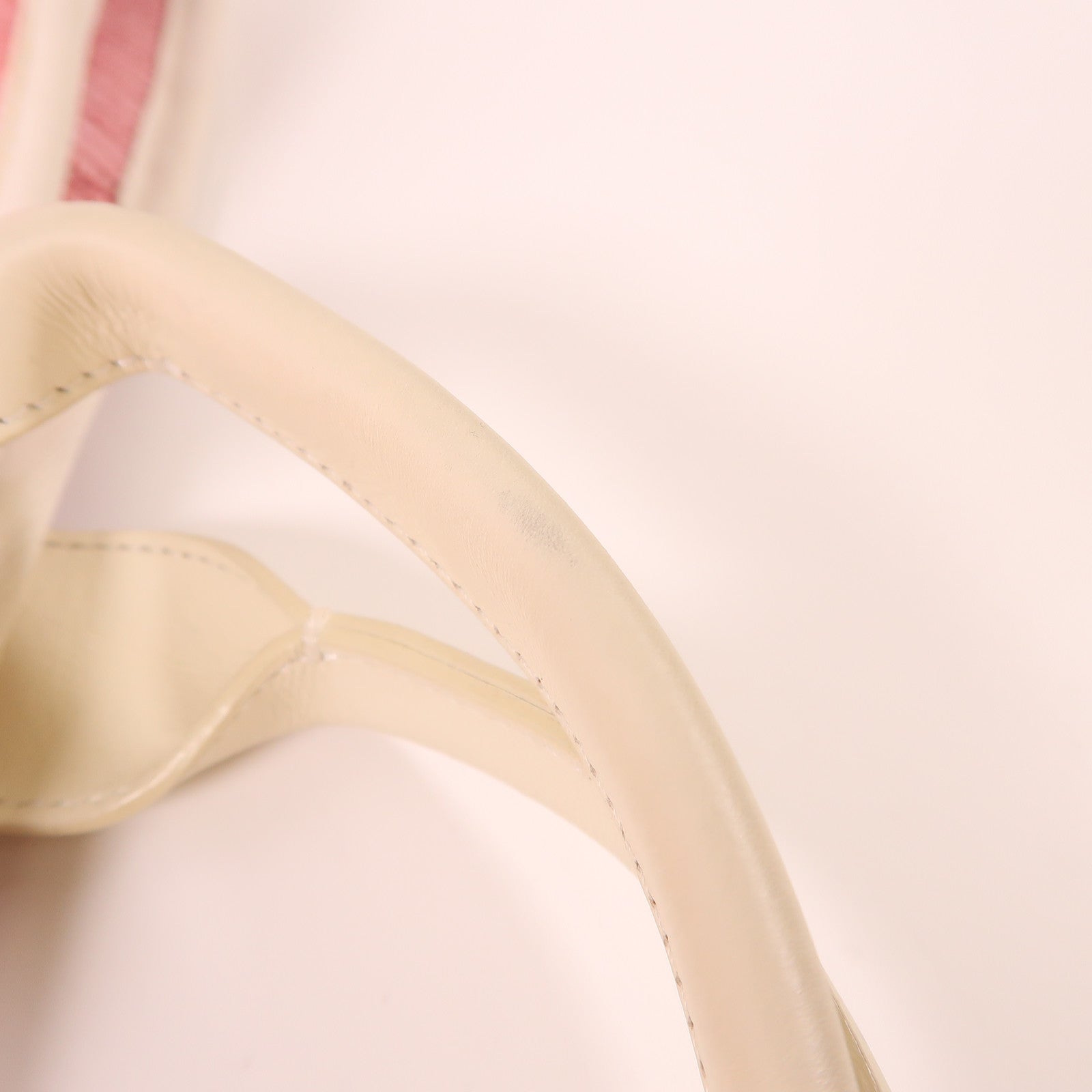 CHANEL 帆布Deauville Tote銀扣鏈帶手挽肩背兩用袋