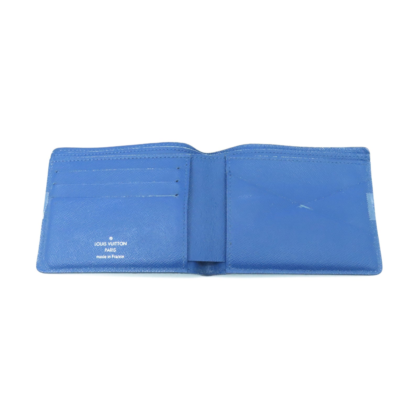 LOUIS VUITTON Epi Leather Multiple Card Holder Blue