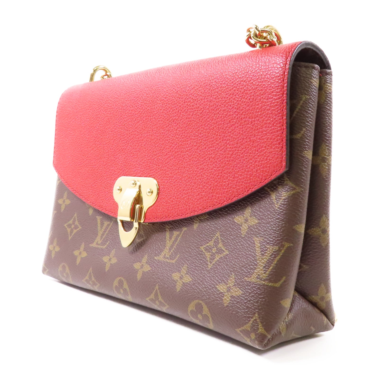 LOUIS VUITTON Monogram Saint Placide金扣肩背袋