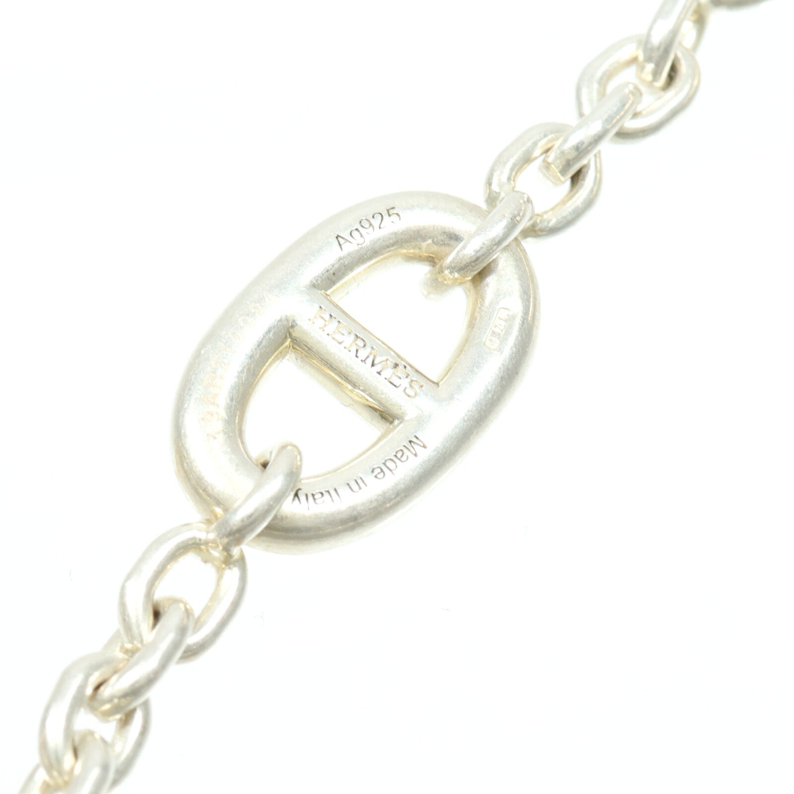 HERMES 925純銀Farandole Long Necklace 120cm項鍊