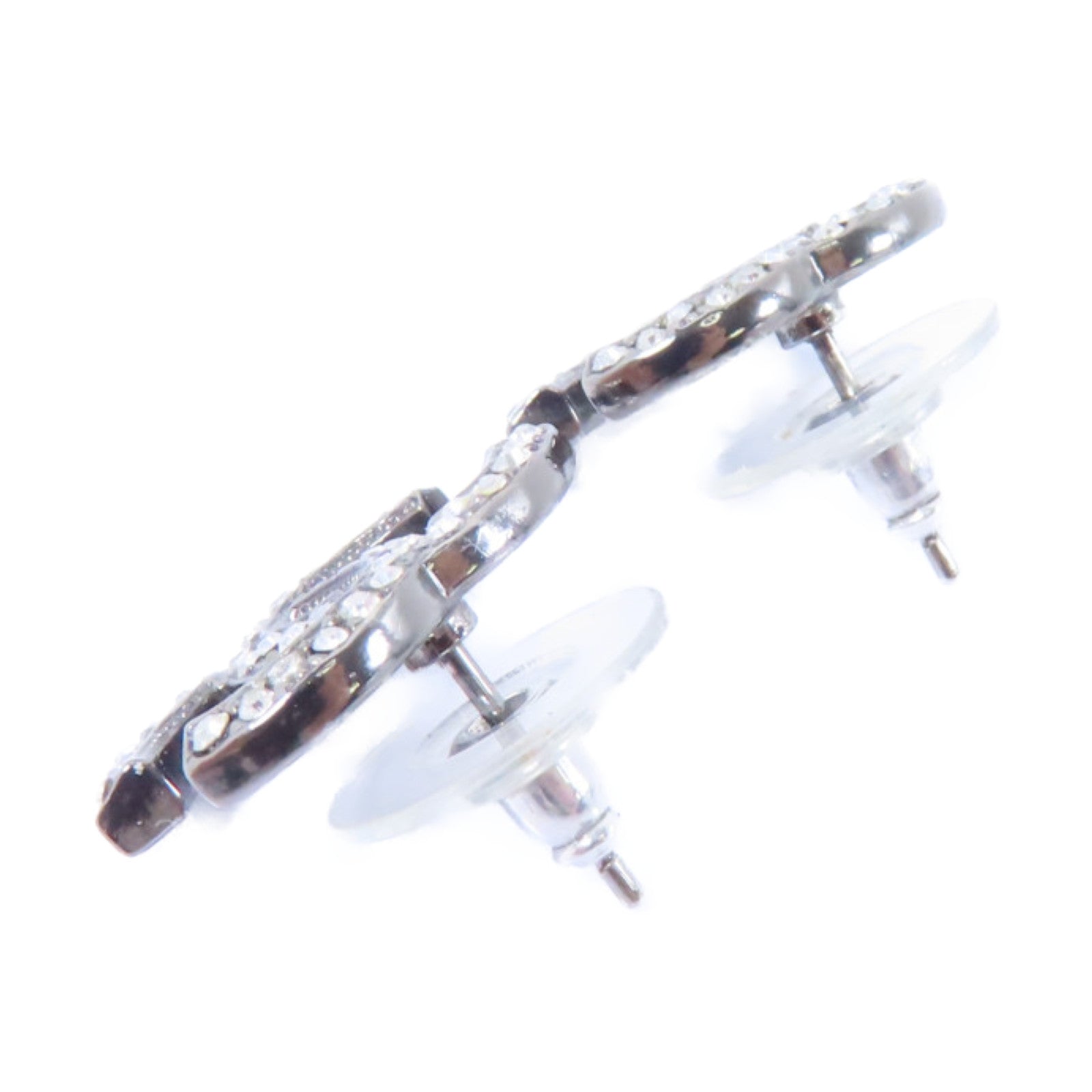 CHANEL 金屬Earrings耳環銀色