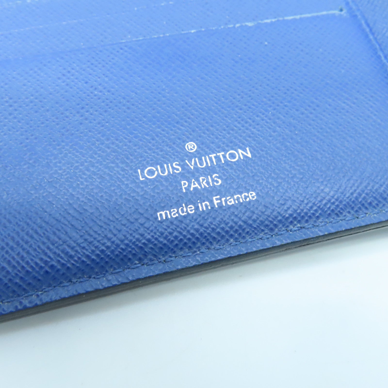 LOUIS VUITTON Epi Leather Multiple Card Holder Blue