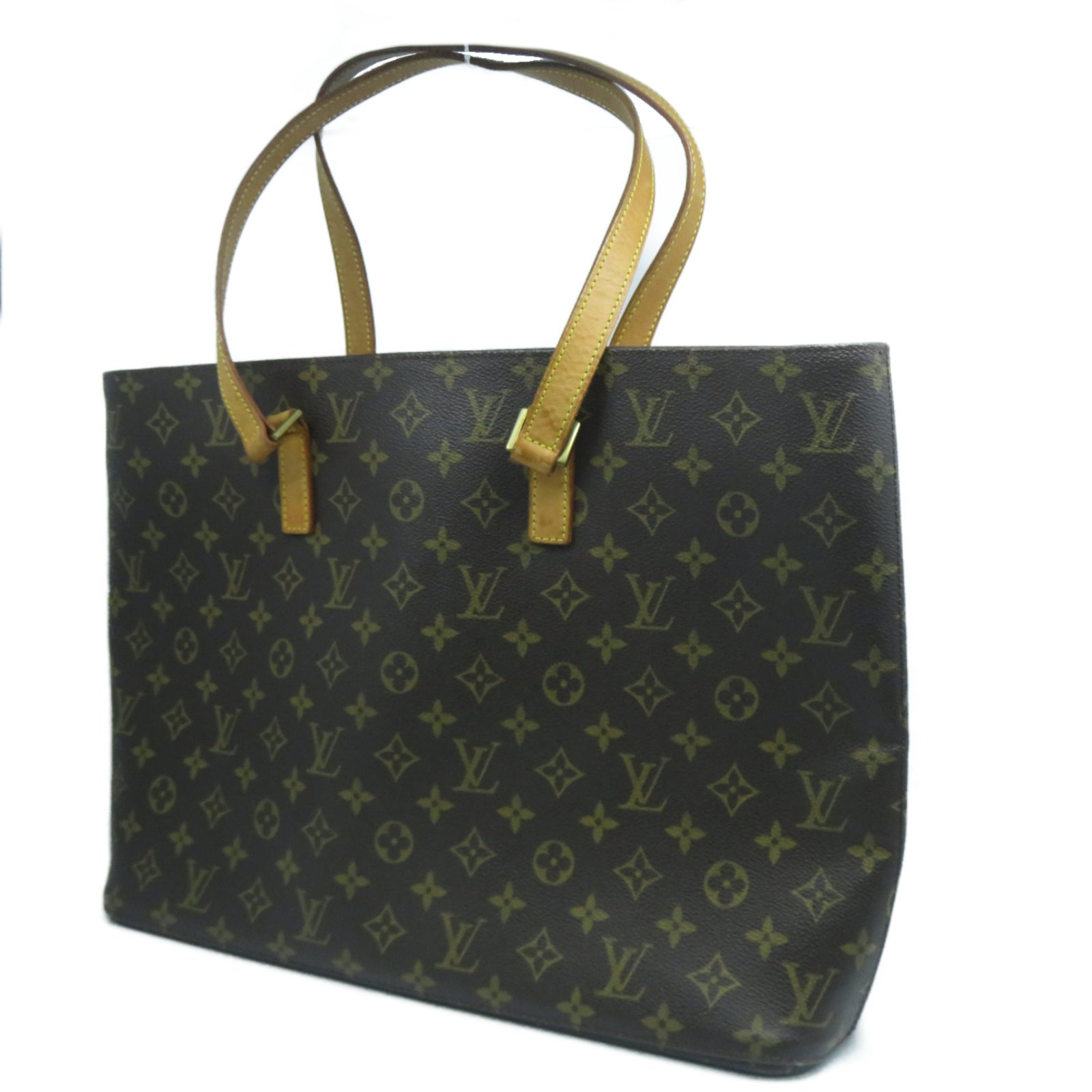LOUIS VUITTON 【激減優惠】Monogram Luco Tote Bag金扣手挽袋啡色