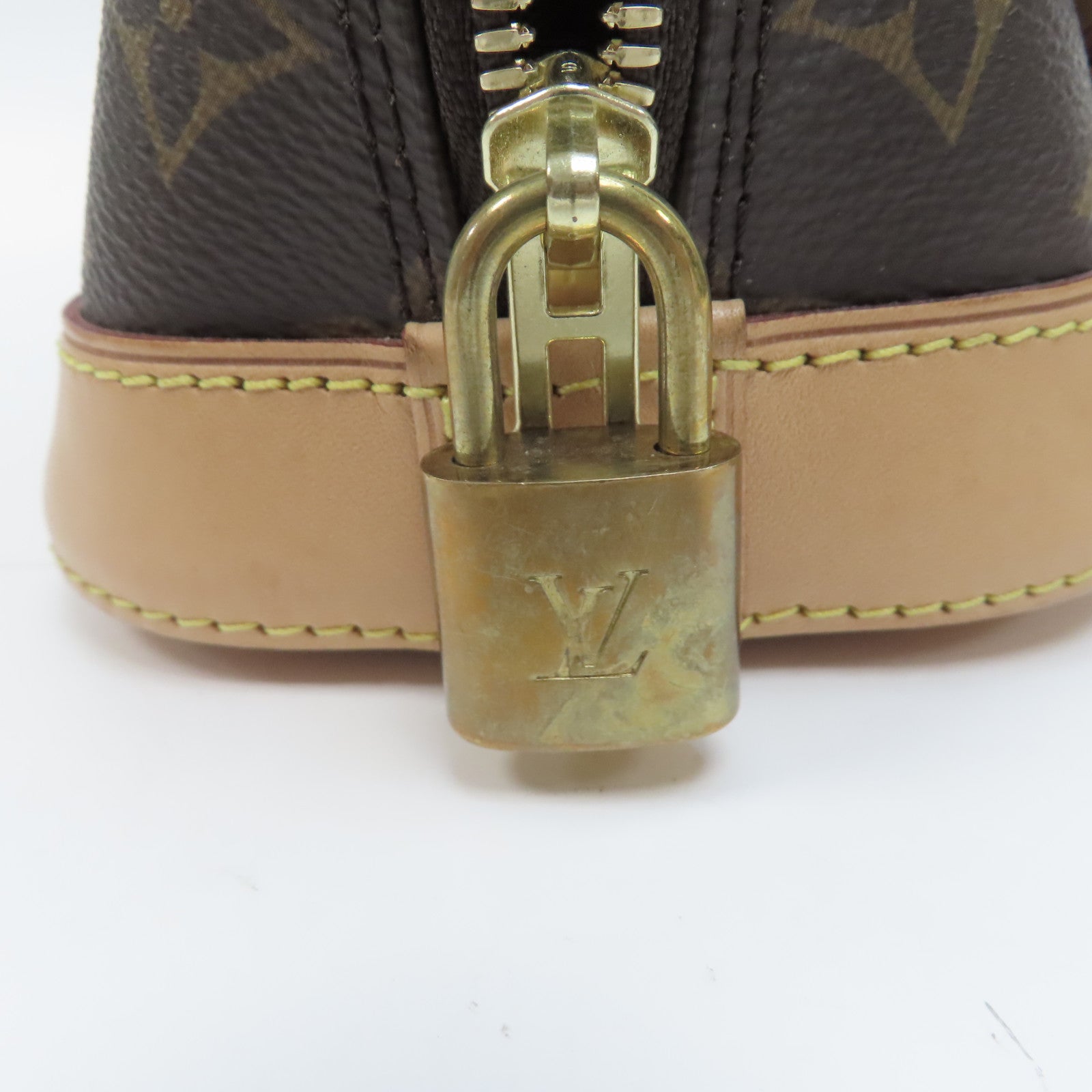 LOUIS VUITTON Monogram Alma BB手挽肩背兩用袋啡色