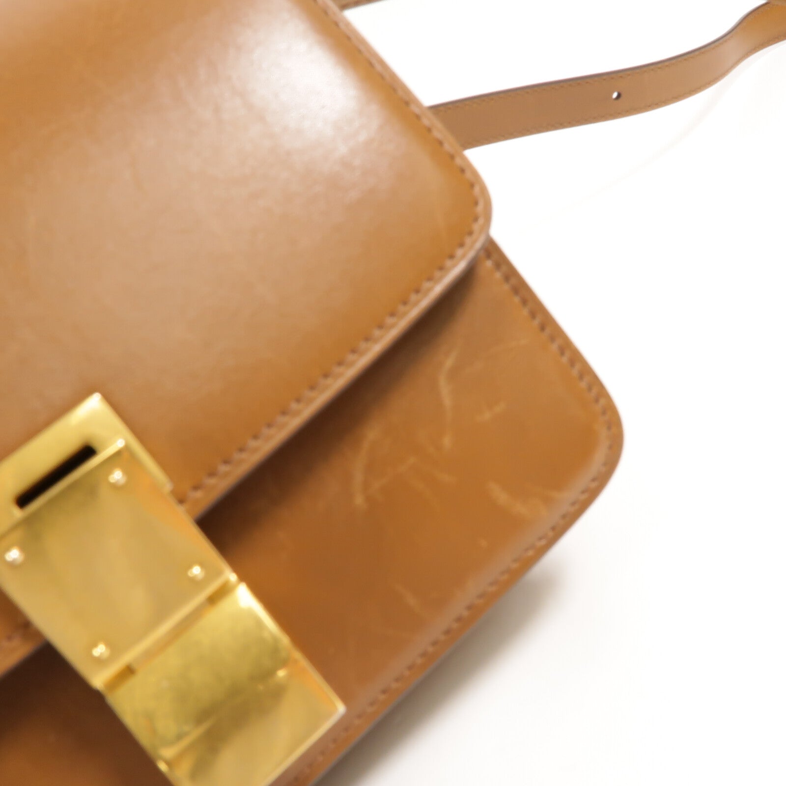 CELINE 牛皮皮革Mini Classic Box肩背袋