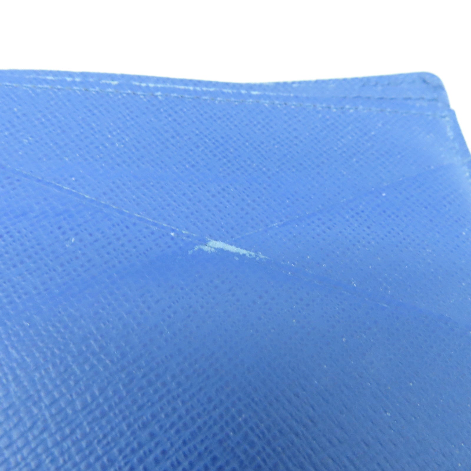 LOUIS VUITTON Epi Leather Multiple Card Holder Blue