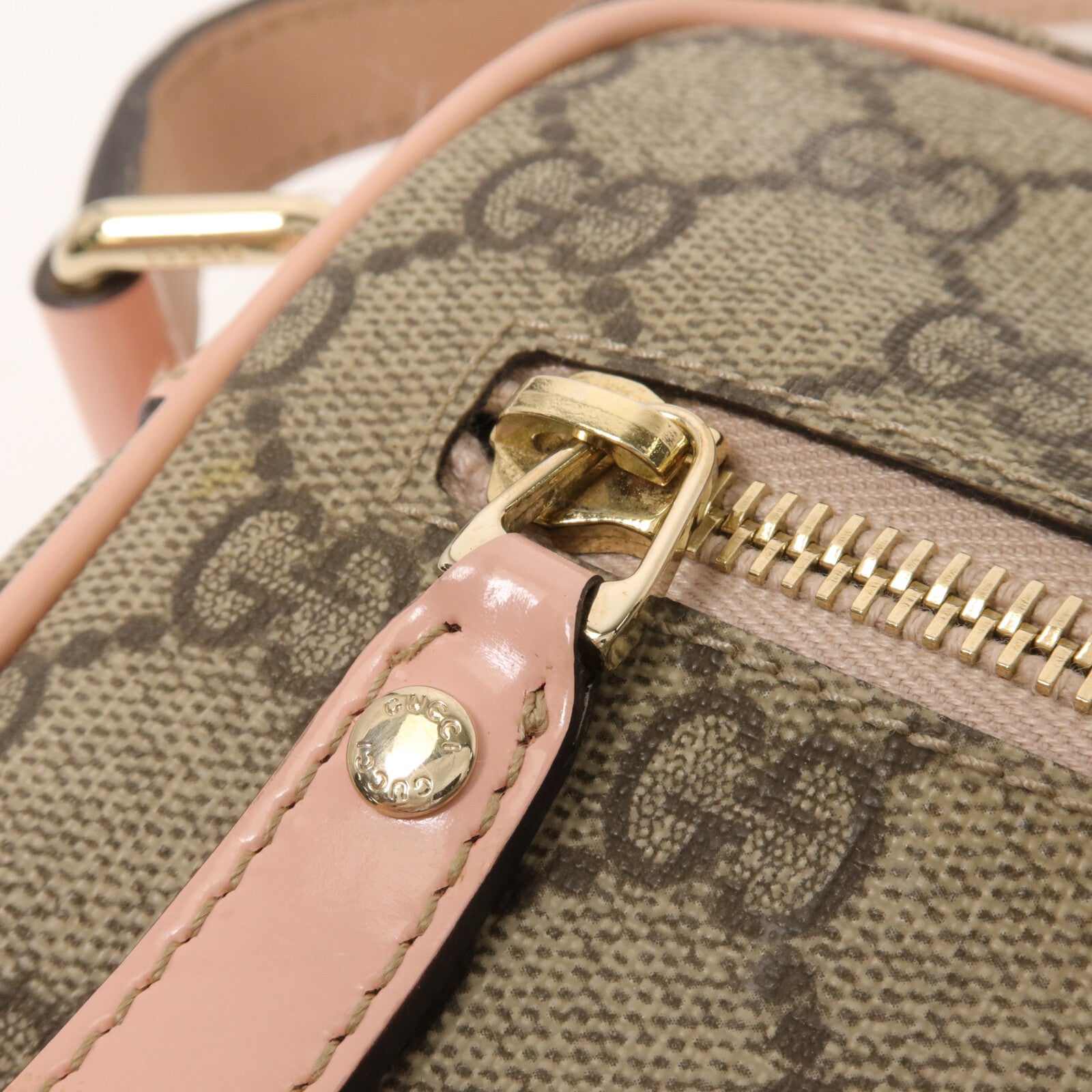 GUCCI 塗層帆布Shoulder Bag肩背袋