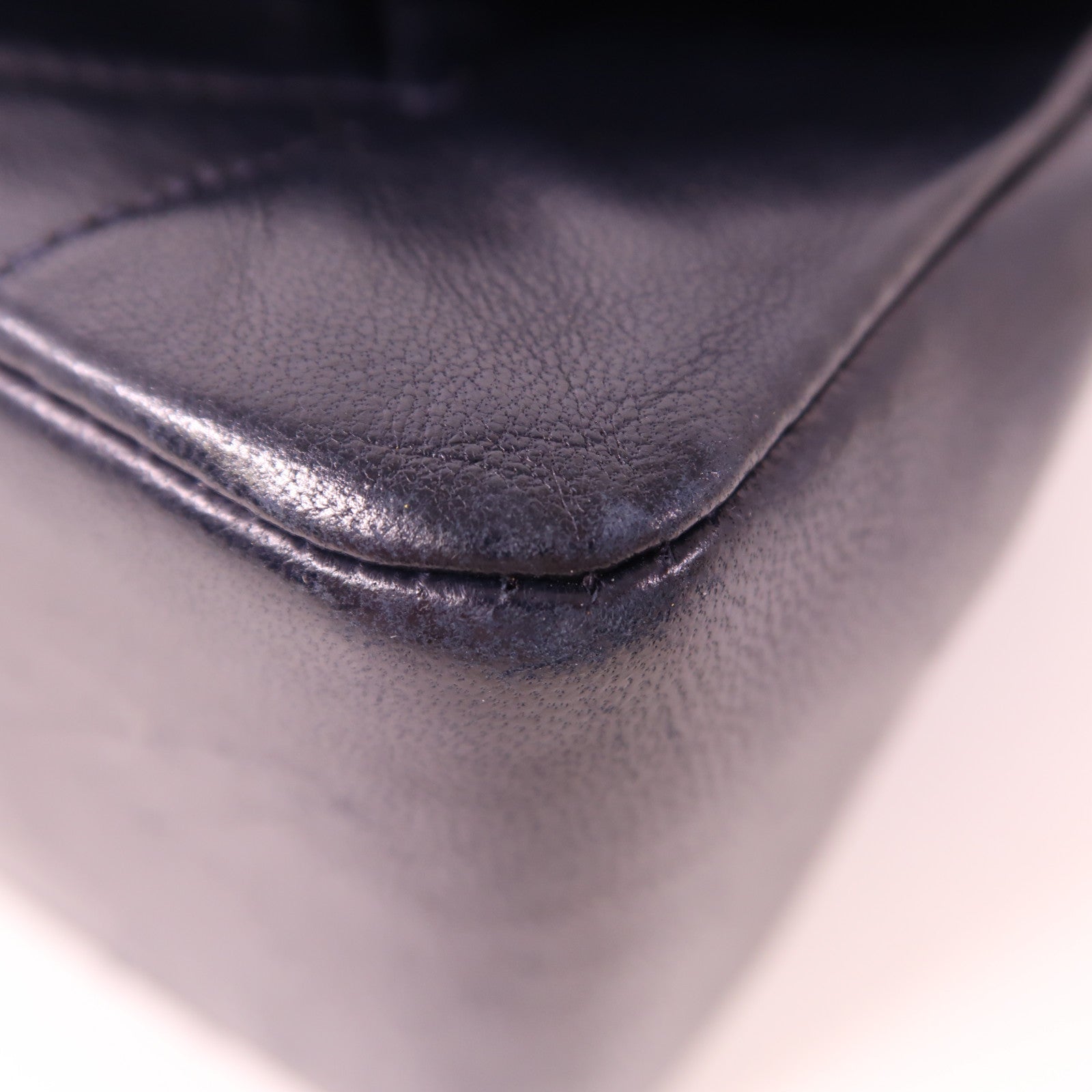 CHANEL 羊皮皮革Vintage Diana金扣鏈帶肩背袋