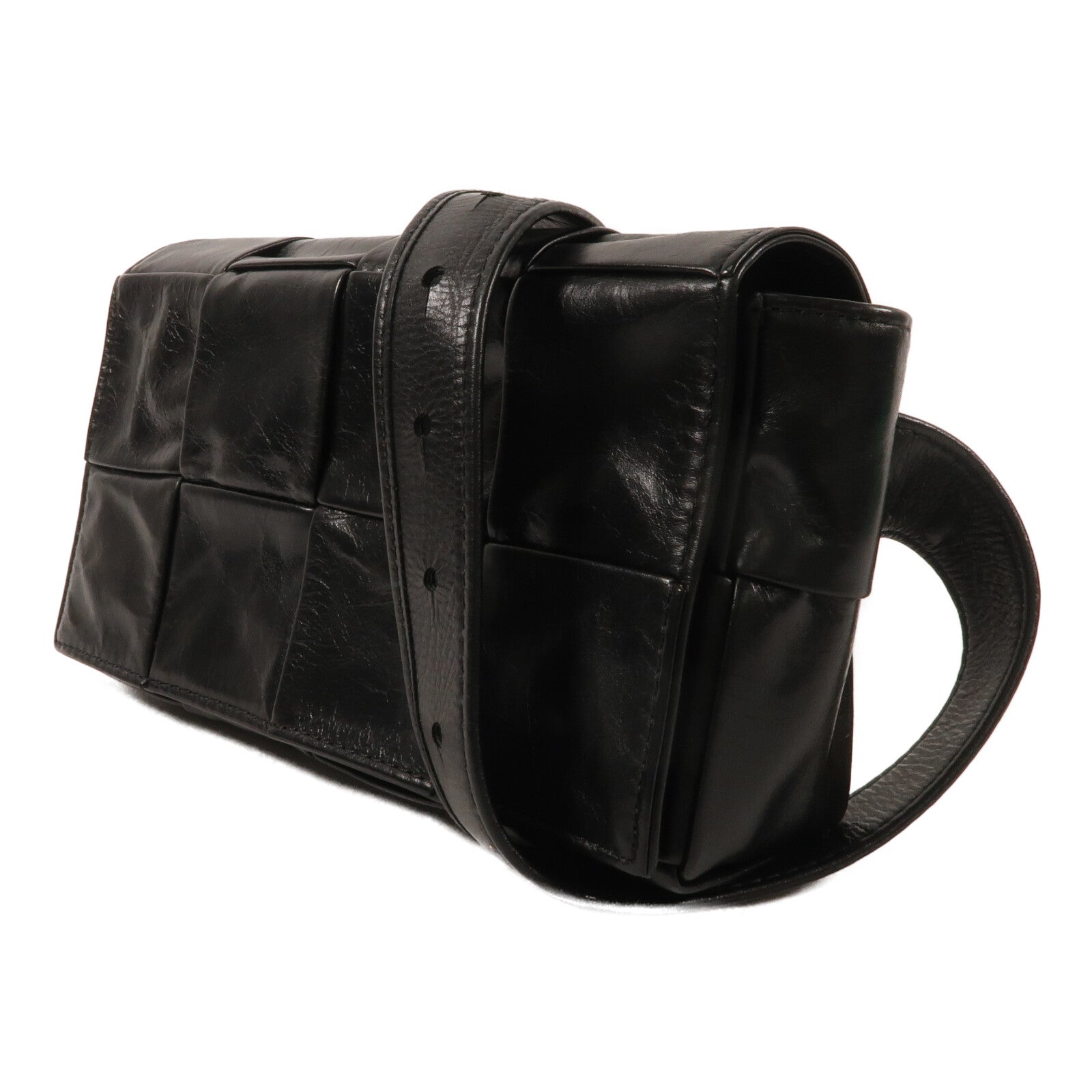 BOTTEGA VENETA 牛皮皮革Mini Cassette Belt Bag腰包