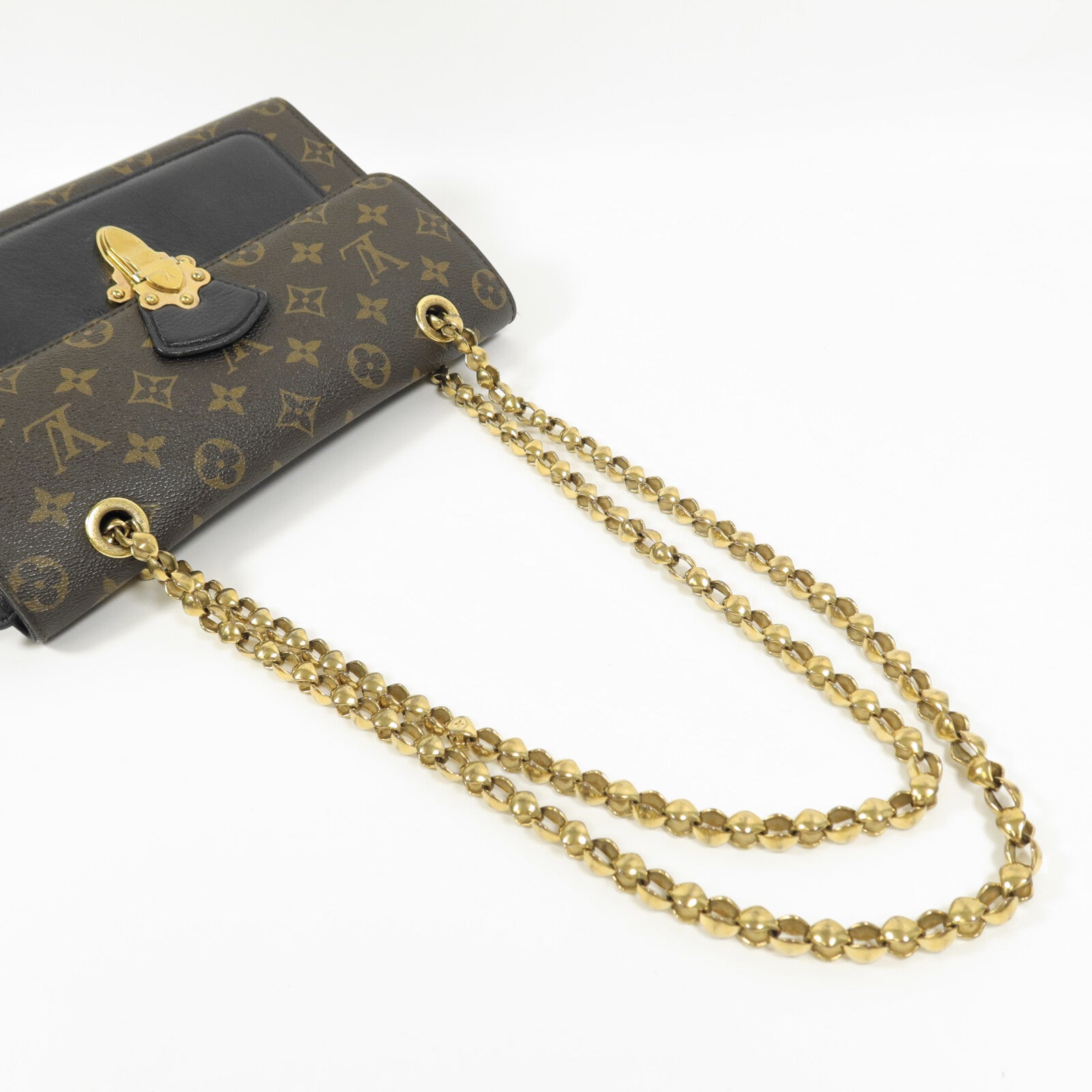 LOUIS VUITTON Monogram Victoire鏈帶肩背袋