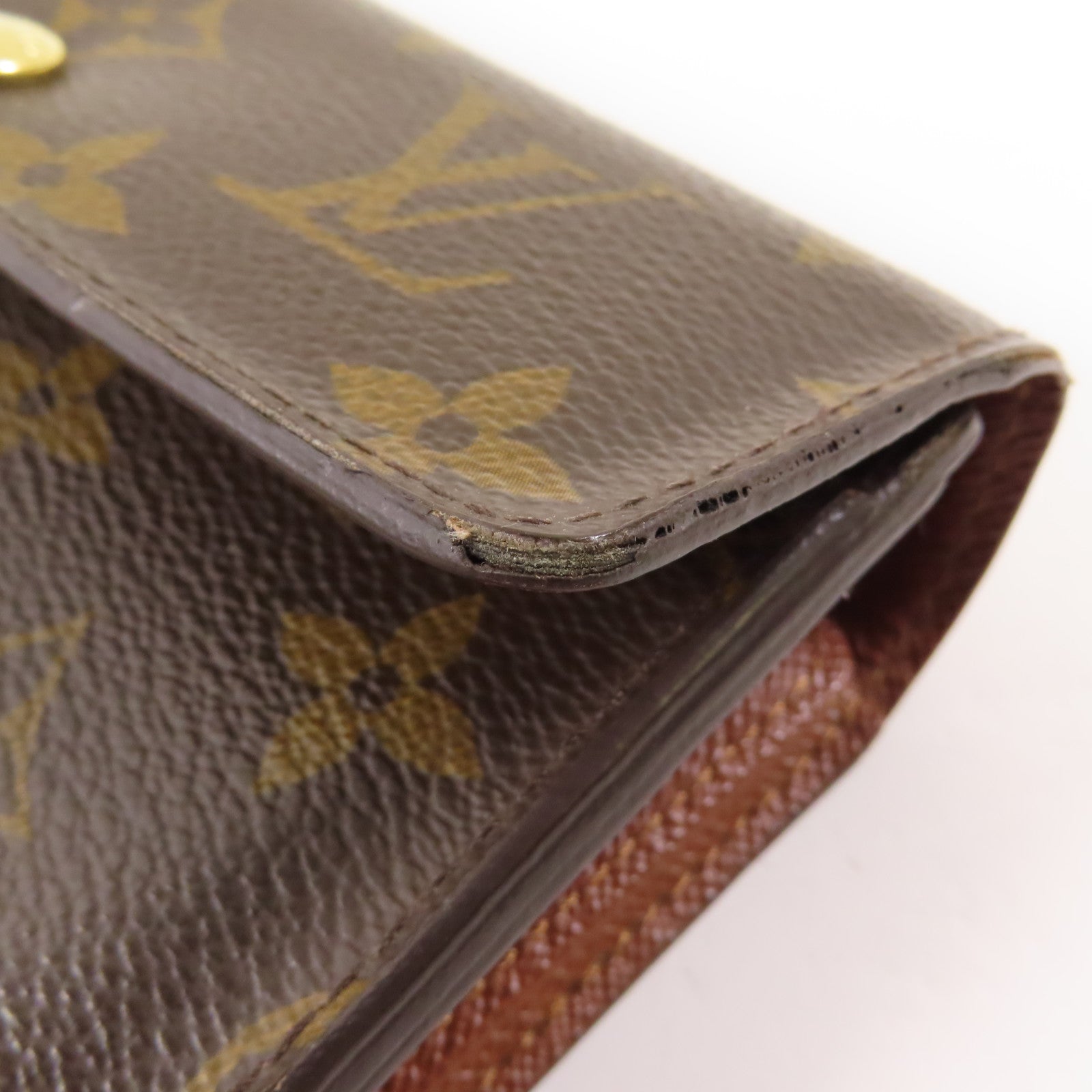 LOUIS VUITTON 【激減優惠】Monogram Alexandra金扣錢包