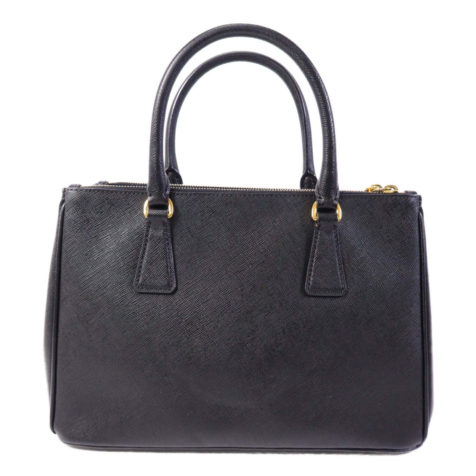 PRADA 牛皮皮革Saffiano Lux手挽肩背兩用袋