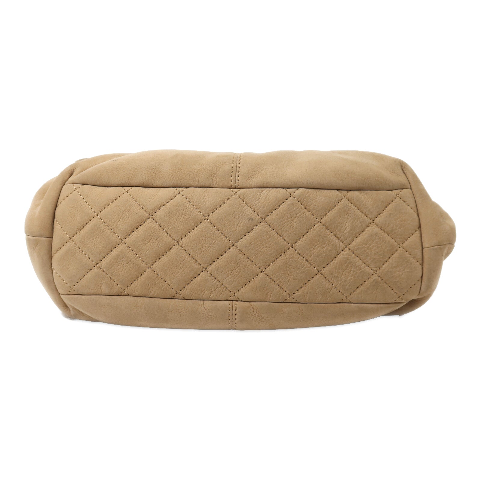 CHANEL Nubuck Seasonal Flap Bag銀扣鏈帶肩背袋
