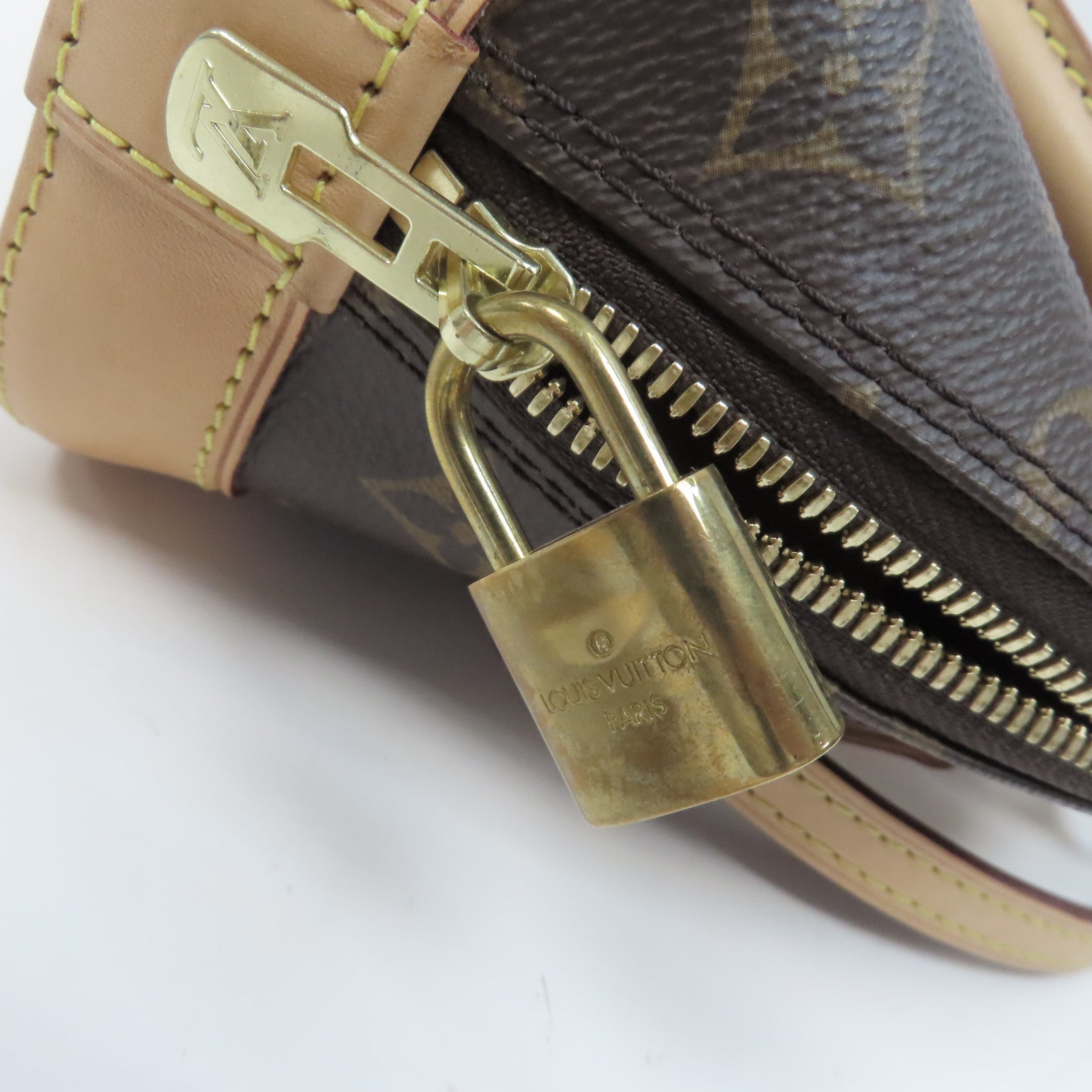 LOUIS VUITTON Monogram Alma BB手挽肩背兩用袋啡色