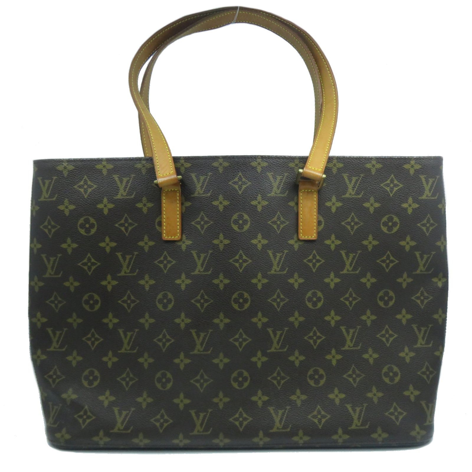 LOUIS VUITTON 【激減優惠】Monogram Luco Tote Bag金扣手挽袋啡色