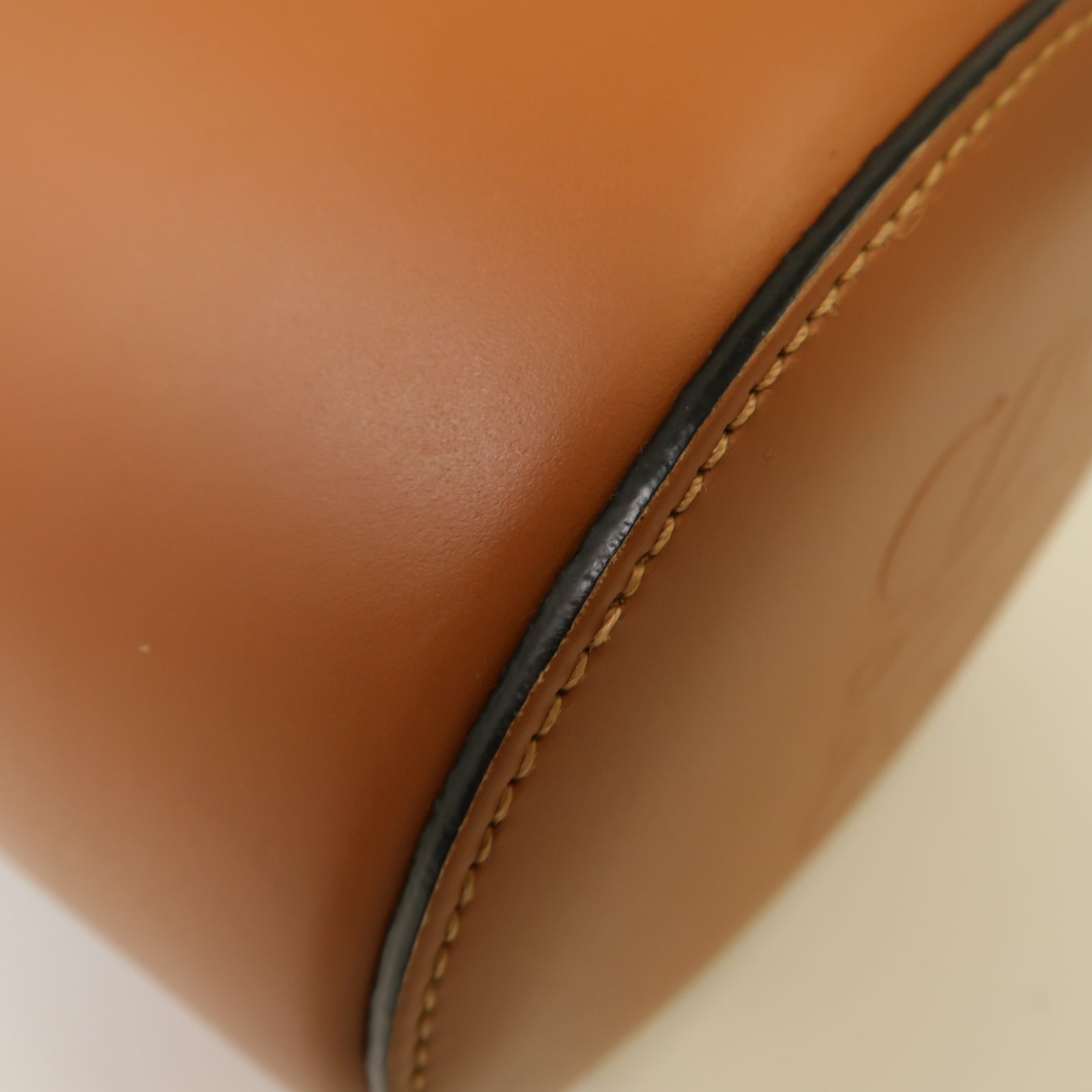 LOEWE 帆布Balloon Bag銀扣手挽肩背兩用袋藍色