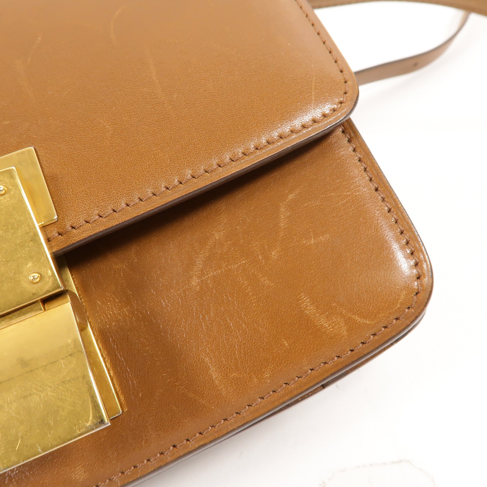 CELINE 牛皮皮革Mini Classic Box肩背袋