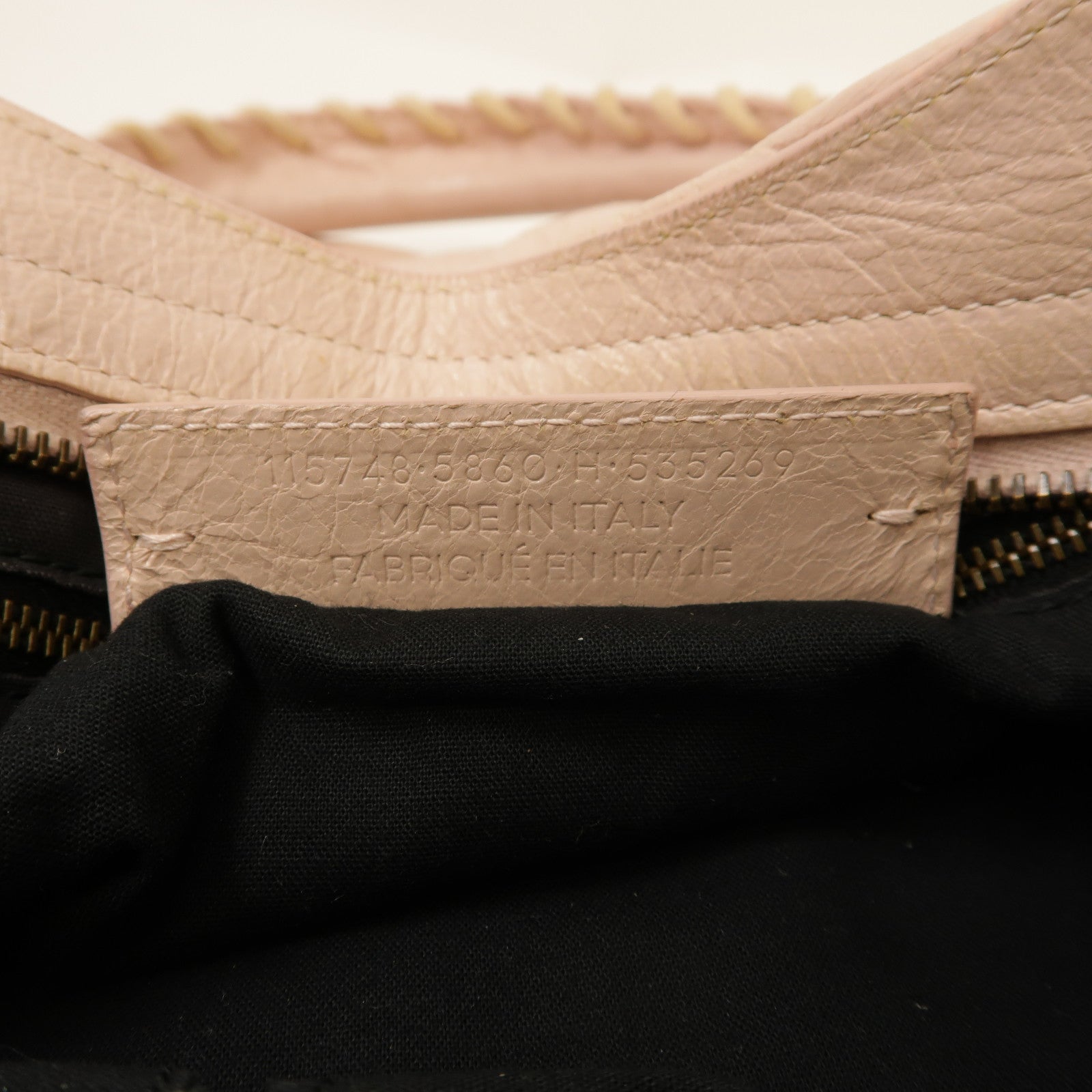 BALENCIAGA 【激減優惠】牛皮皮革City手挽肩背兩用袋粉紅色