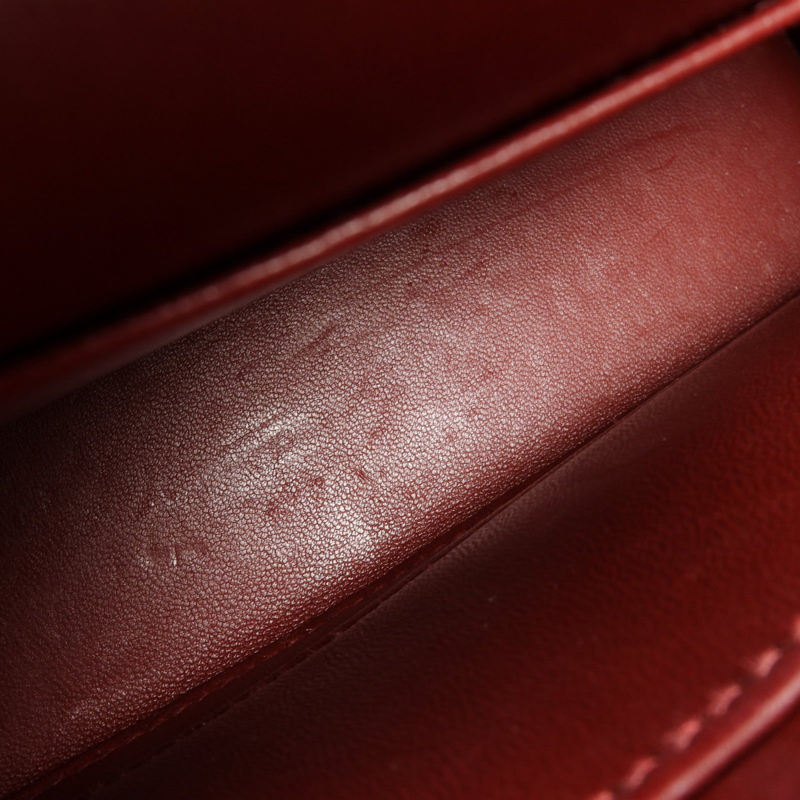 HERMES Chevre皮革Mini Verrou金扣鏈帶肩背袋Rough H