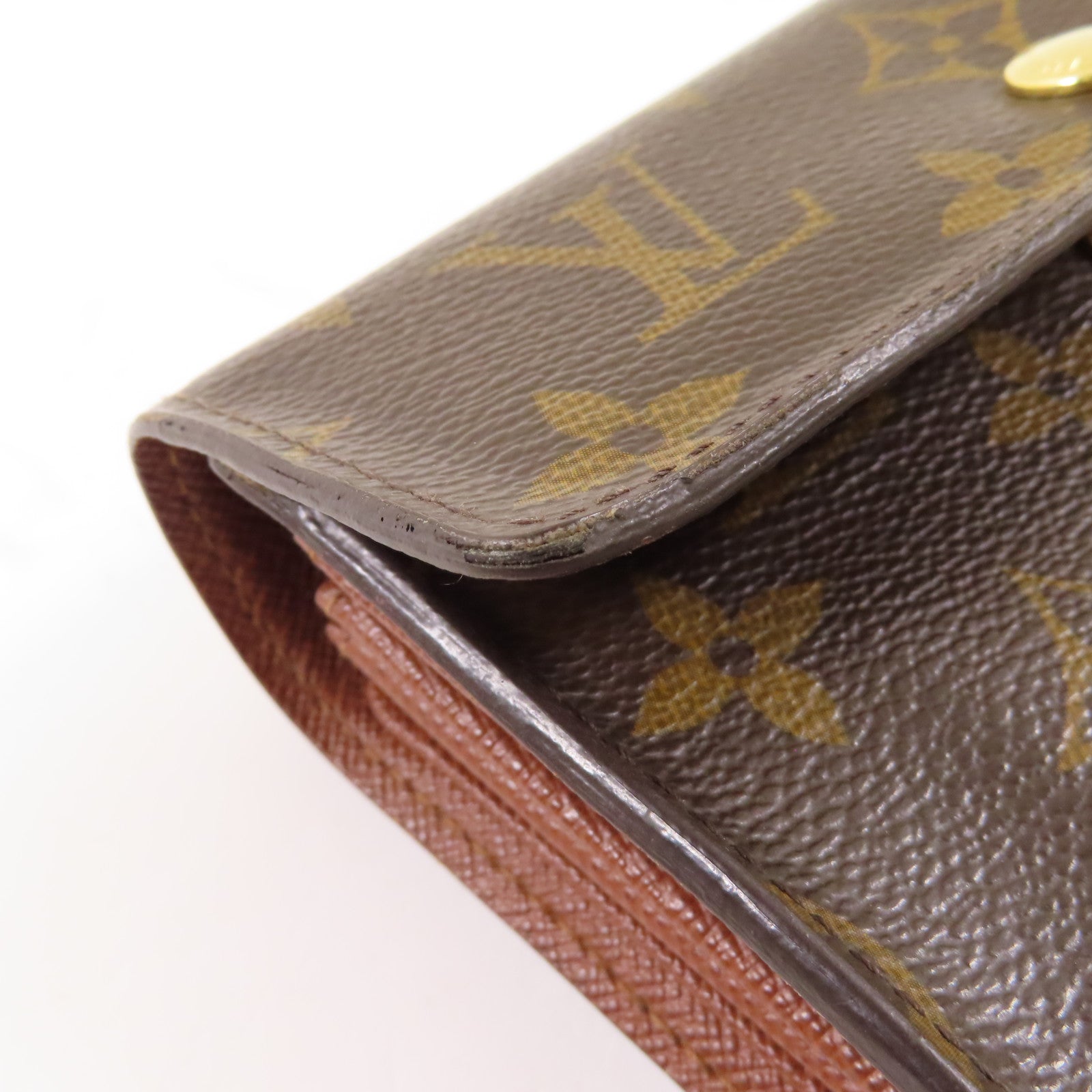 LOUIS VUITTON 【激減優惠】Monogram Alexandra金扣錢包