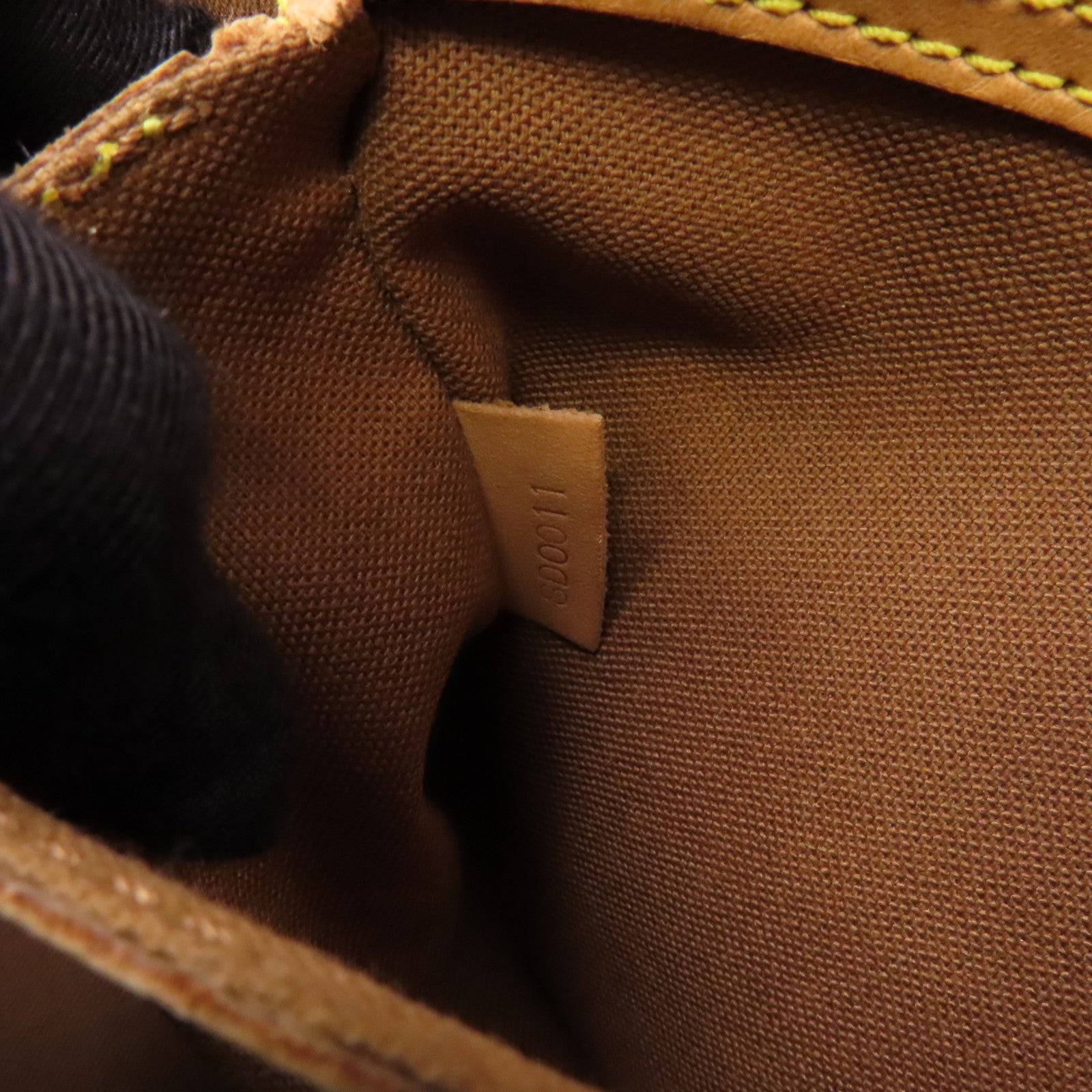 LOUIS VUITTON Monogram Alma PM金扣手挽袋啡色