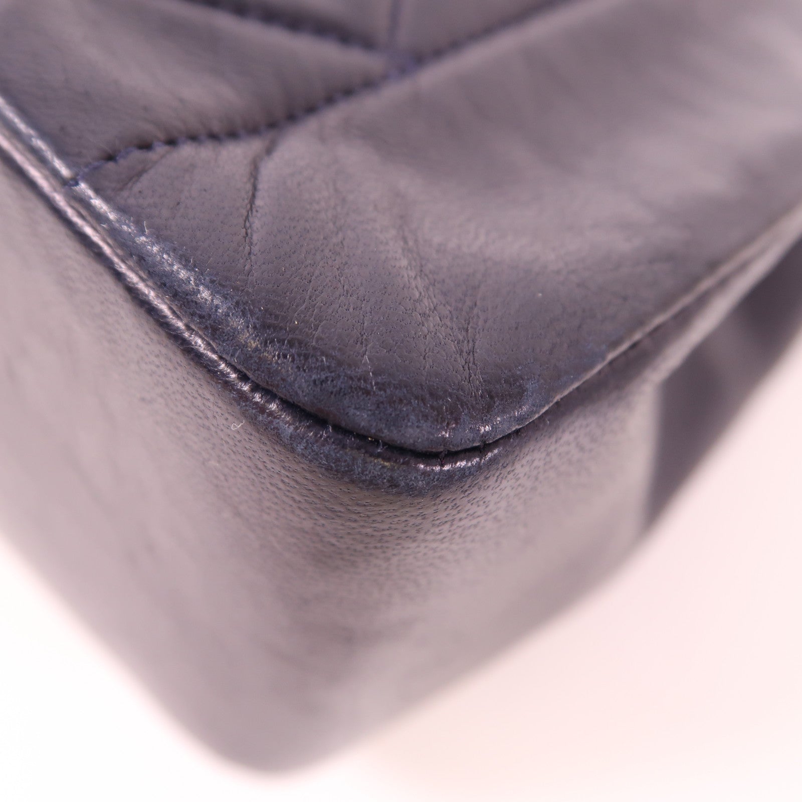 CHANEL 羊皮皮革Vintage Diana金扣鏈帶肩背袋