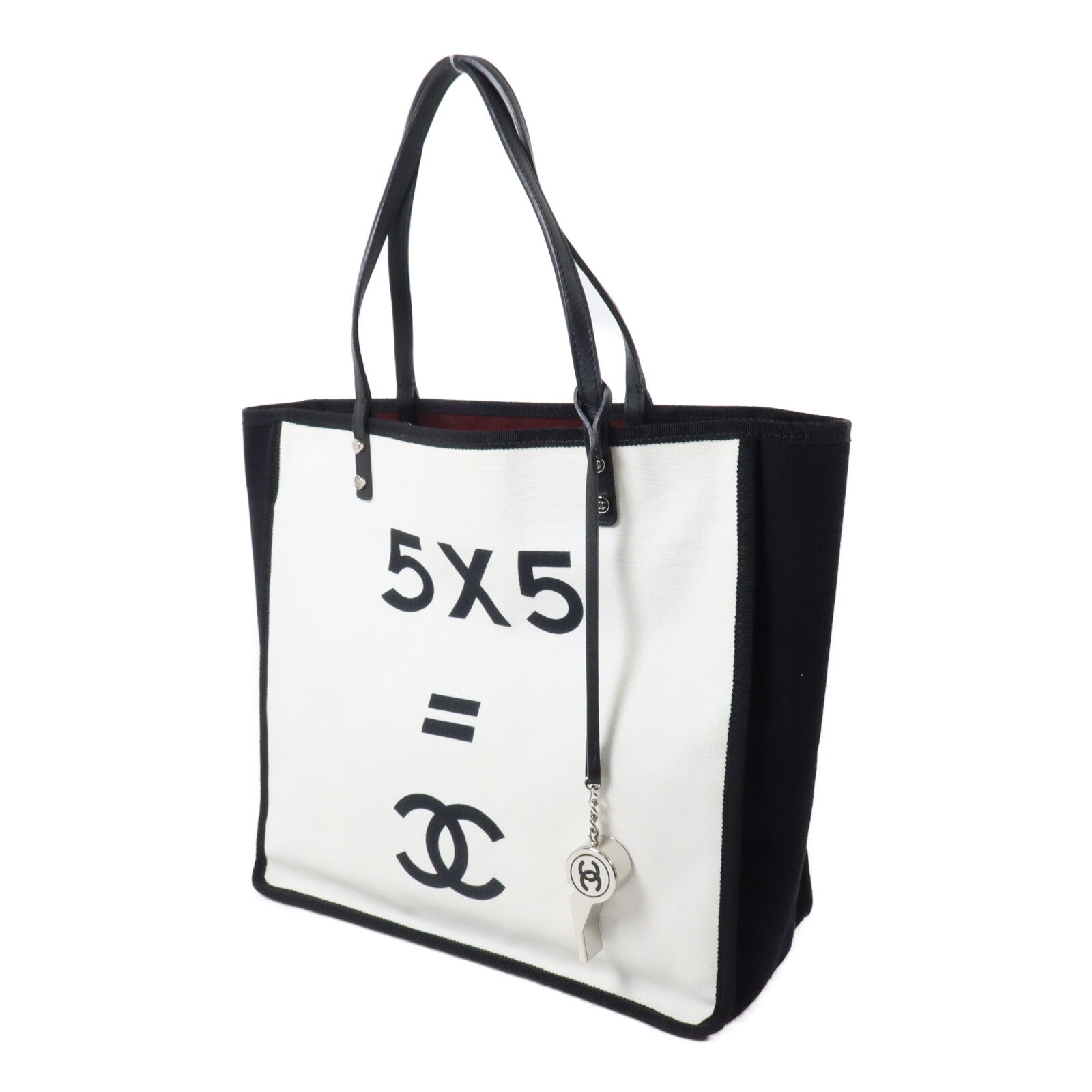 CHANEL 帆布5x5=CC Shopping Tote Bag手挽袋