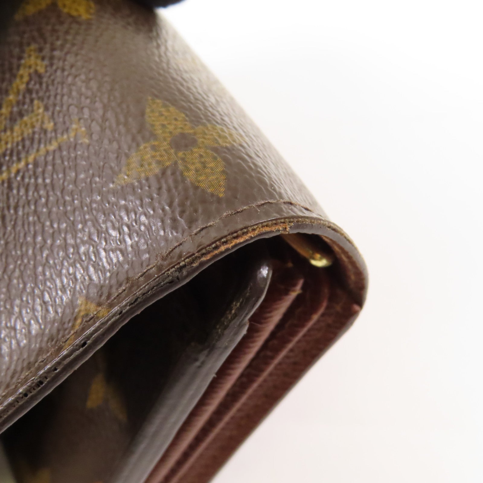 LOUIS VUITTON 【激減優惠】Monogram Alexandra金扣錢包