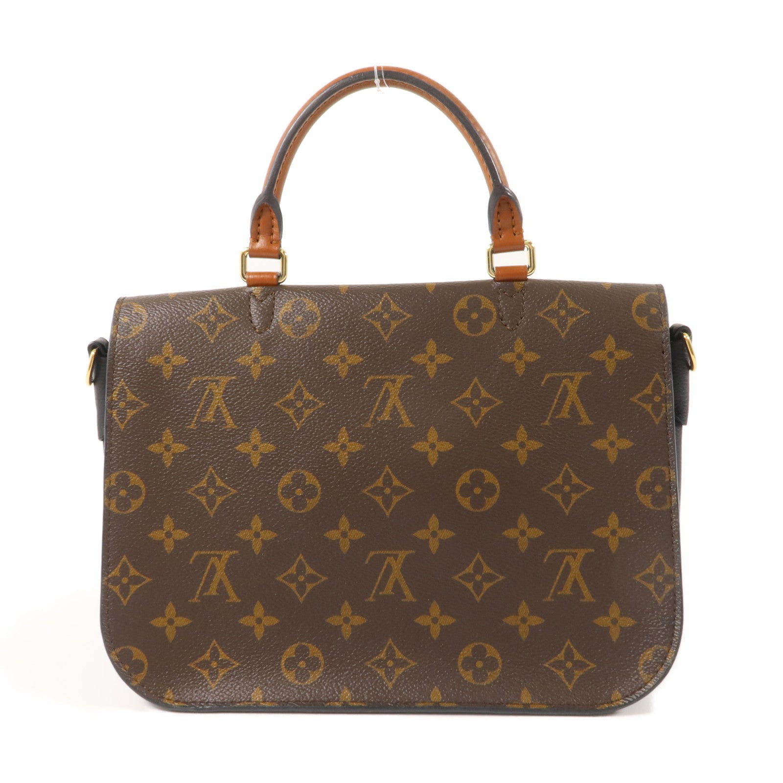 LOUIS VUITTON Monogram Vanguard金扣手挽肩背兩用袋