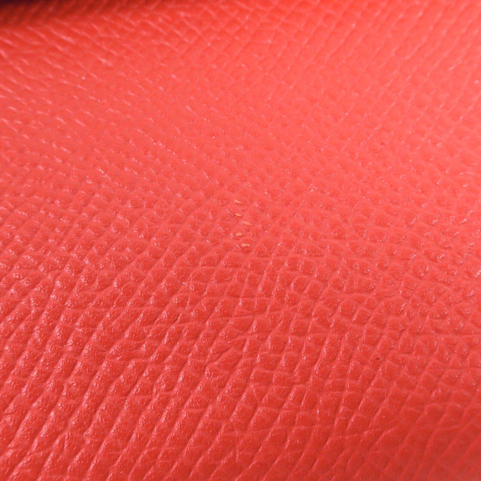 HERMES Epsom皮革Kelly Long Wallet銀扣長錢包Rouge Casaque