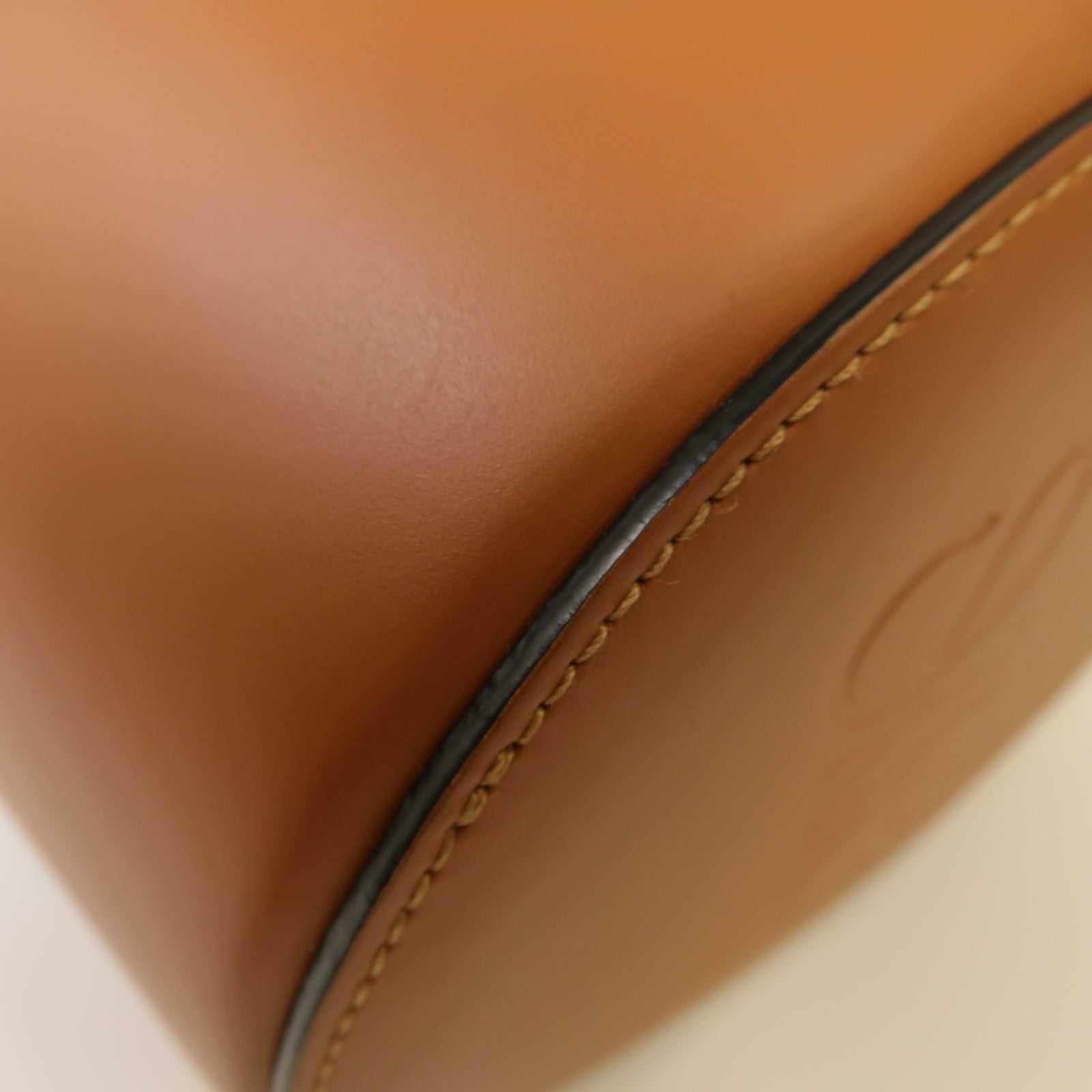 LOEWE 帆布Balloon Bag銀扣手挽肩背兩用袋藍色