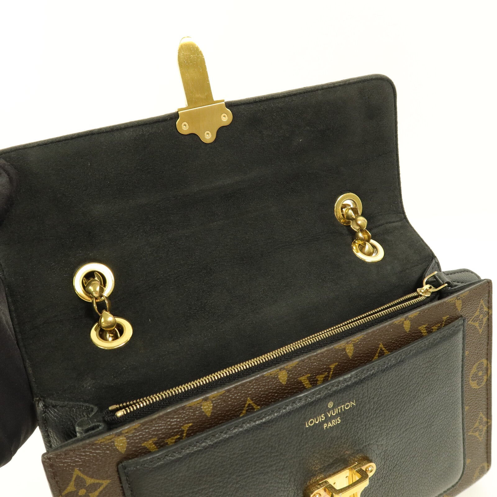 LOUIS VUITTON Monogram Victoire鏈帶肩背袋