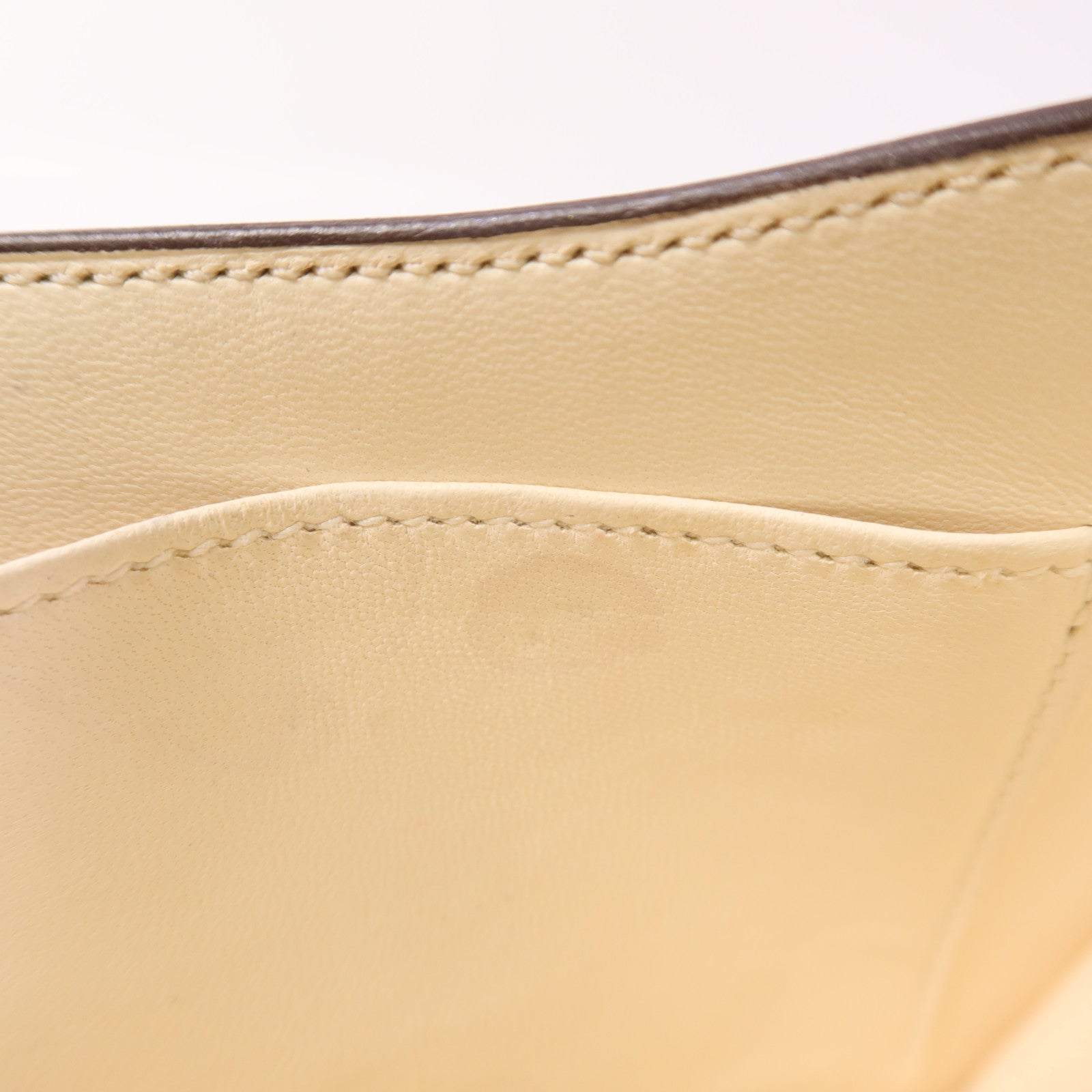 HERMES Epsom皮革Constance Mini金扣肩背袋Nata