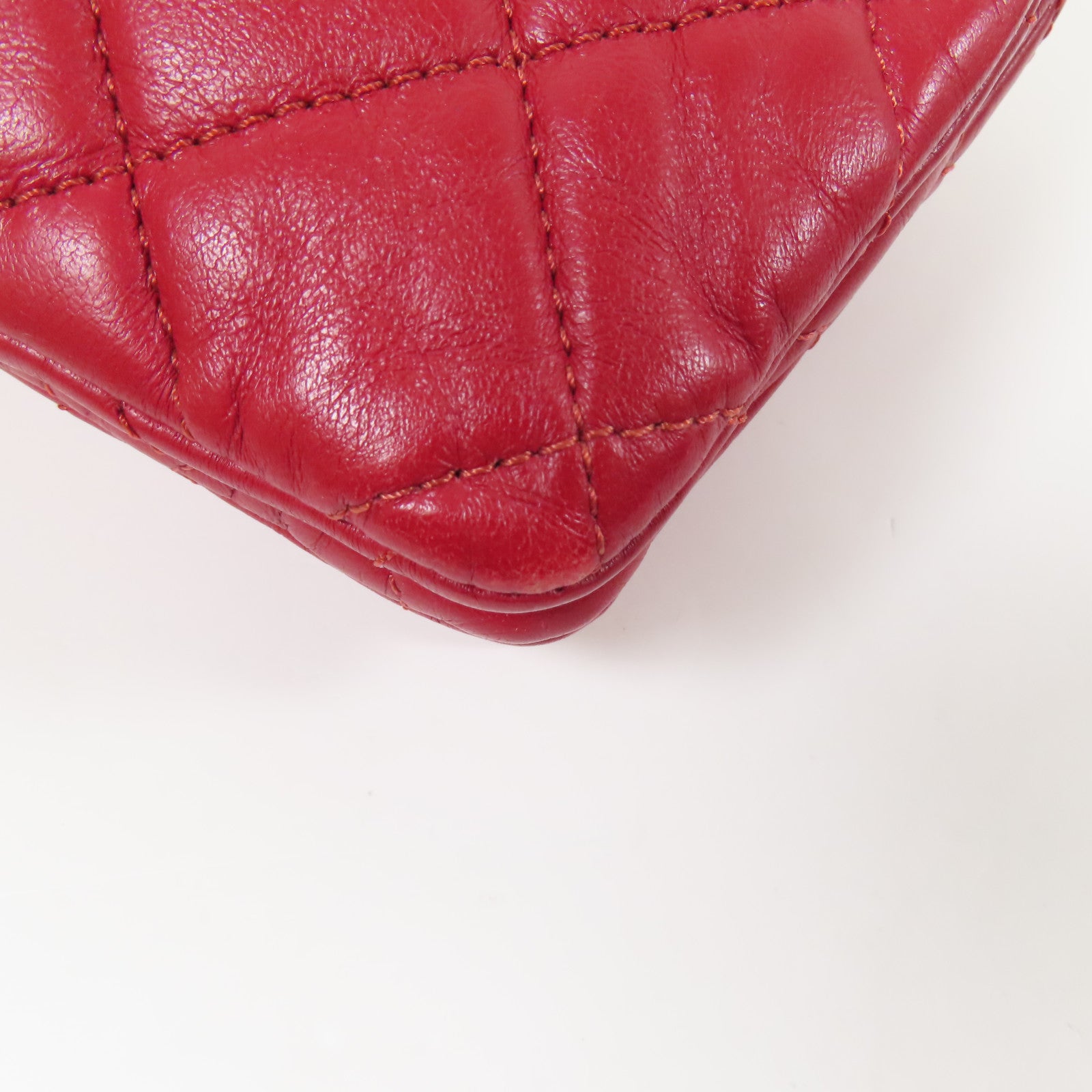 CHANEL 【激減優惠】羊皮皮革Chain Shoulder金扣肩背袋