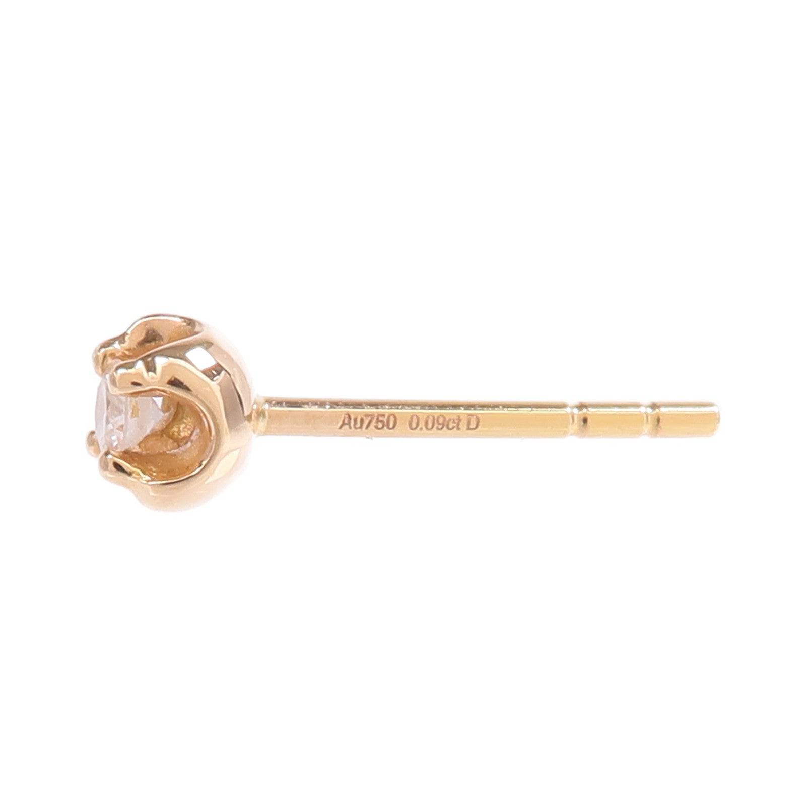 JEWELRY 【激減優惠】18K黃金Diamond Earrings鑽石耳環