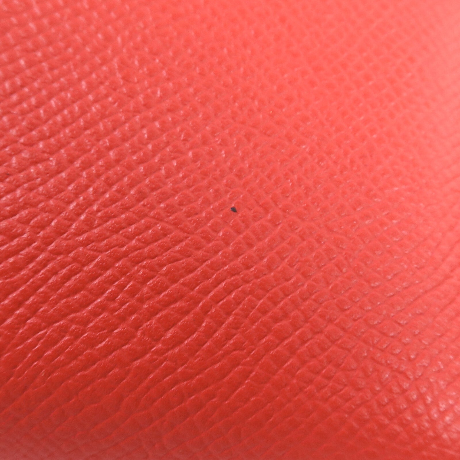 HERMES Epsom皮革Kelly Long Wallet銀扣長錢包Rouge Casaque