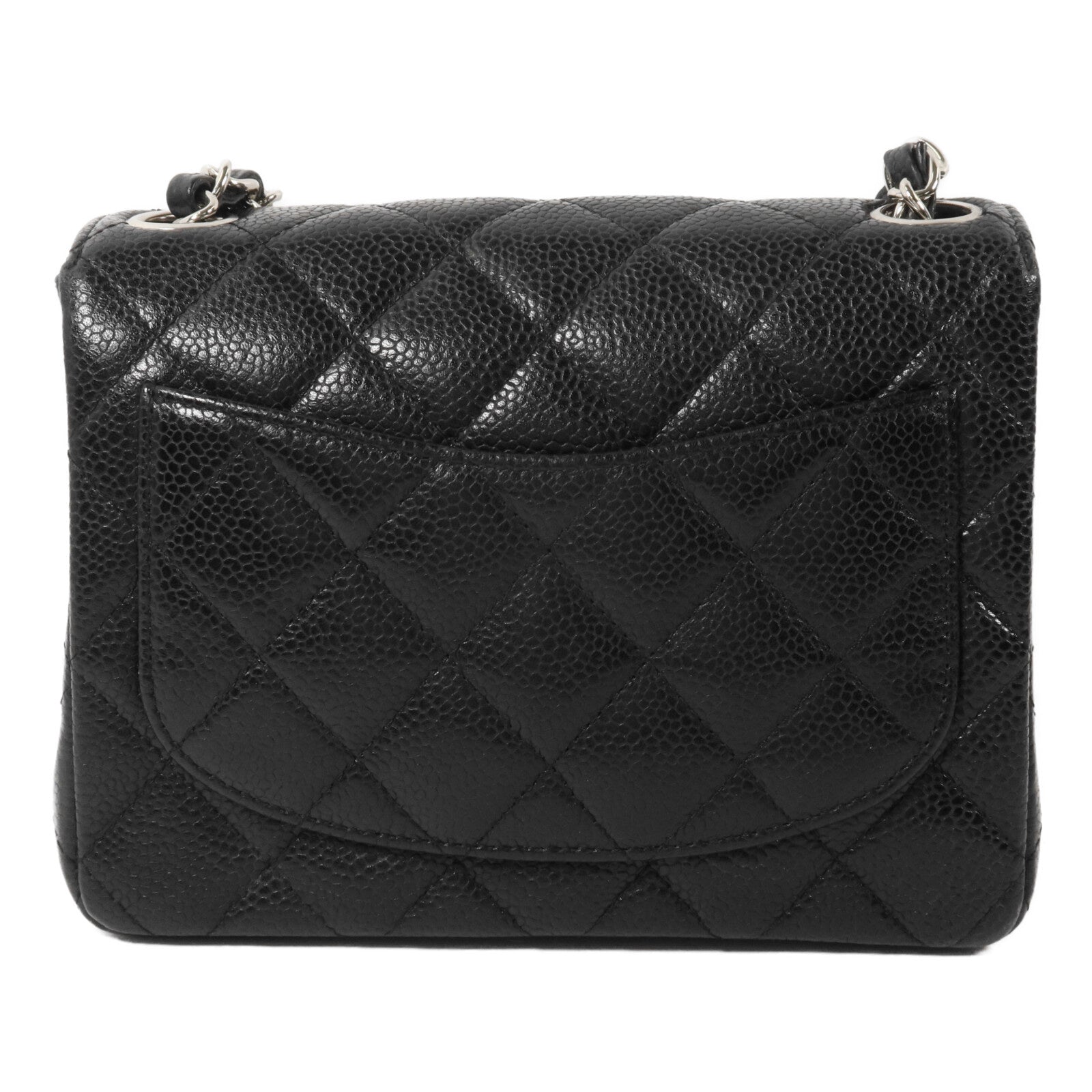 CHANEL 牛皮皮革Vintage Mini Classic 17鏈帶肩背袋