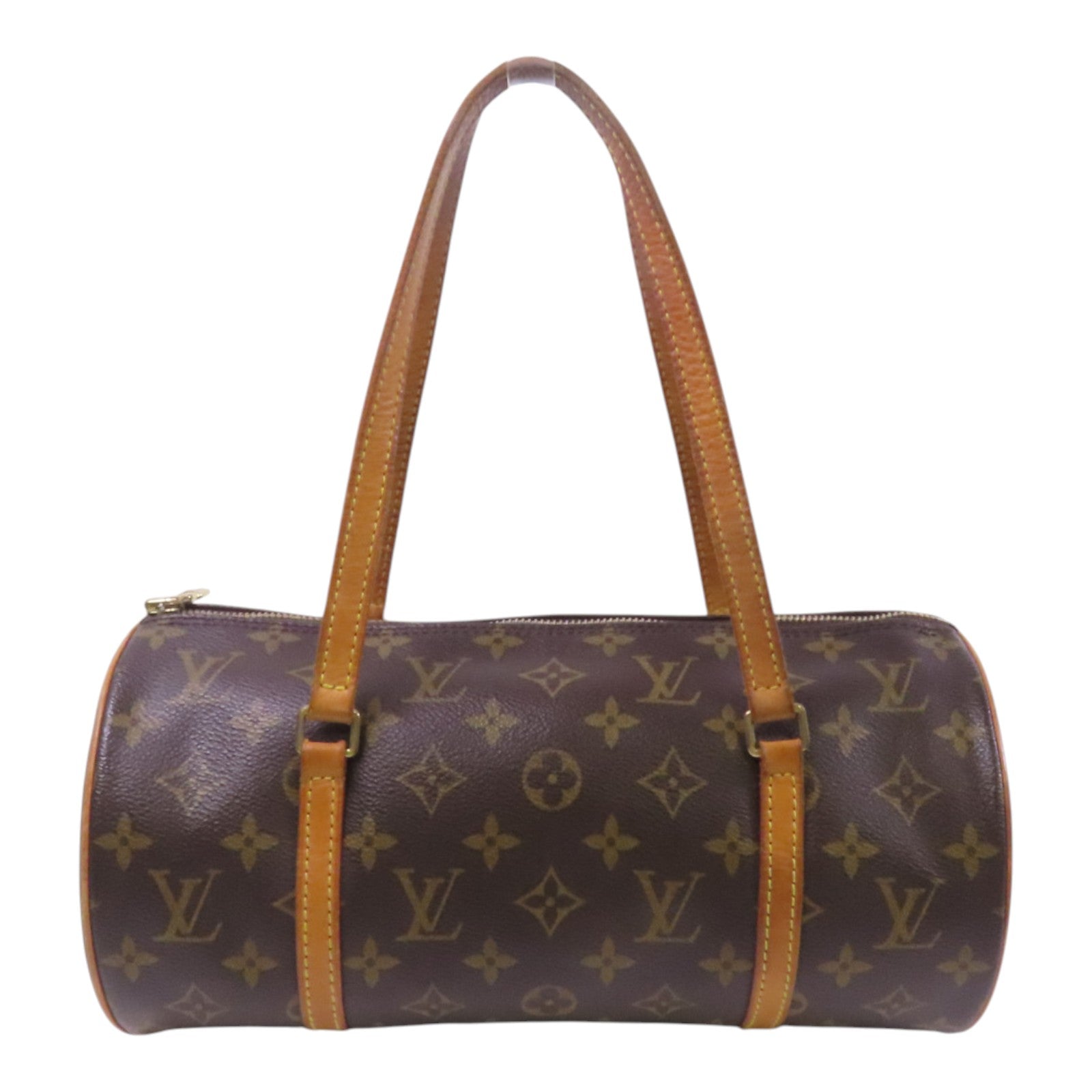 LOUIS VUITTON Monogram Papillon GM金扣手挽袋