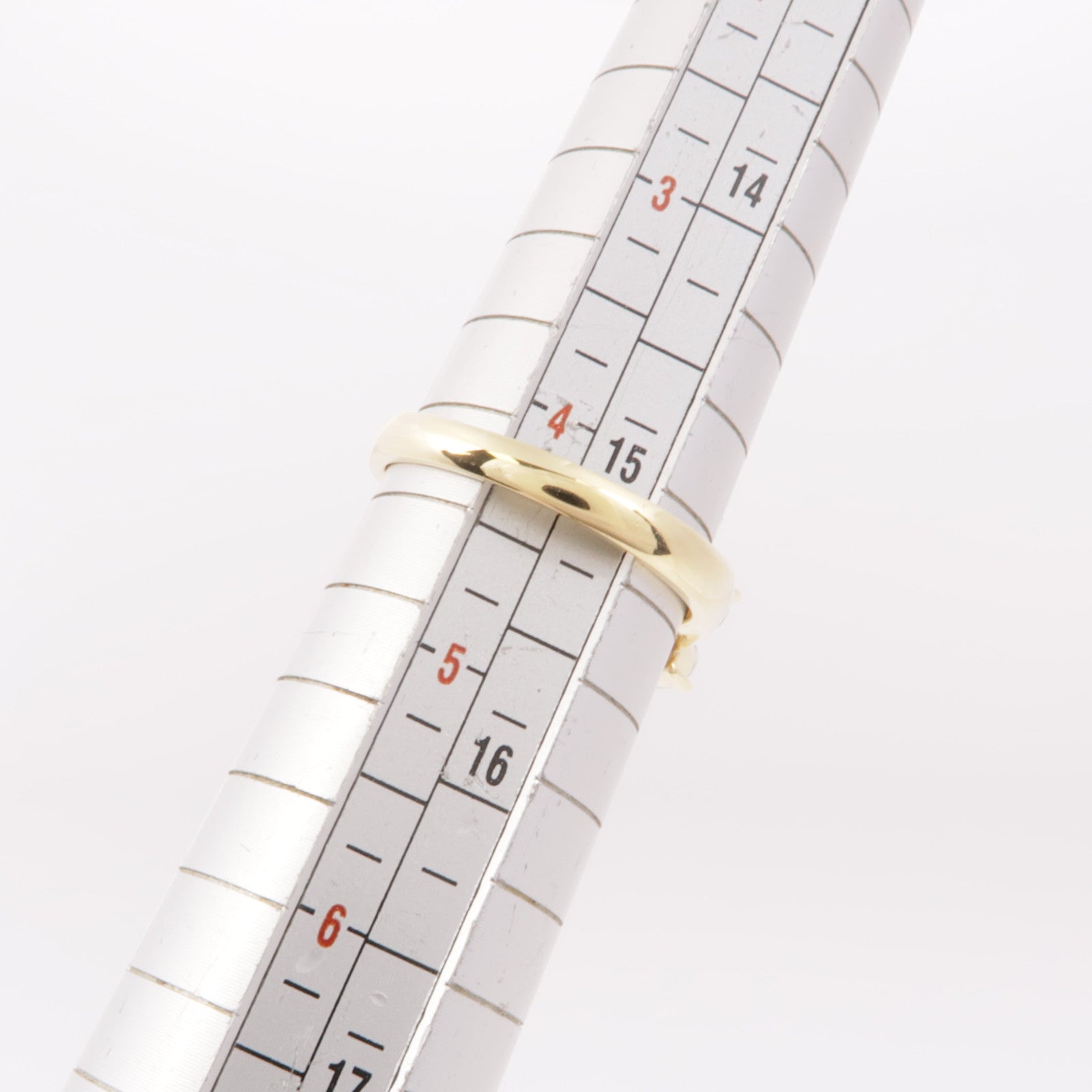 JEWELRY 【激減優惠】18K黃金Diamond Ring鑽石戒指US#4.5