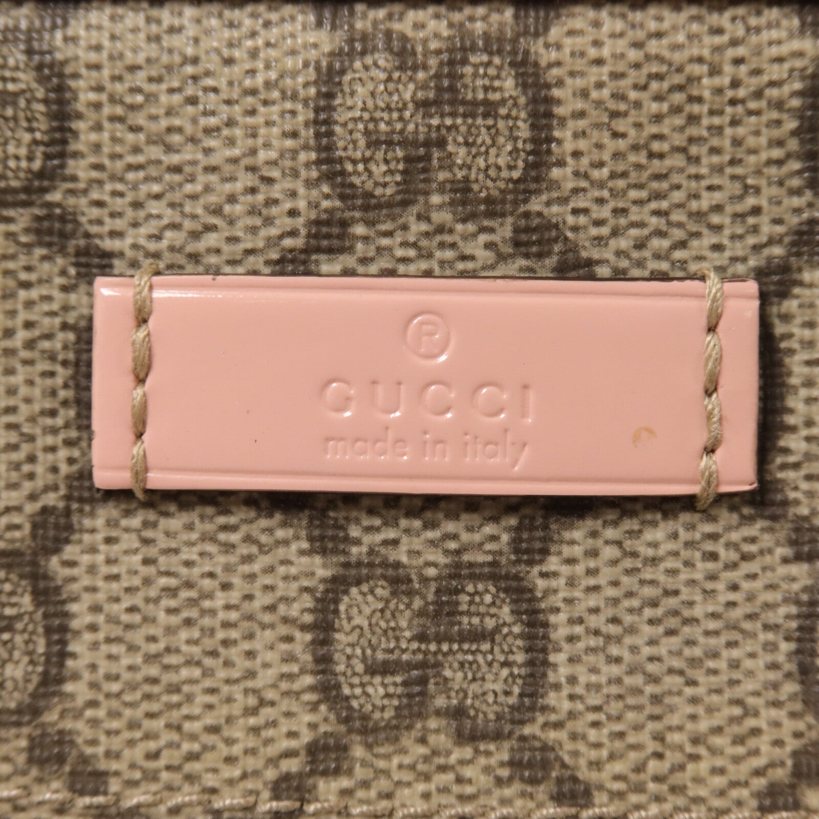 GUCCI 塗層帆布Shoulder Bag肩背袋