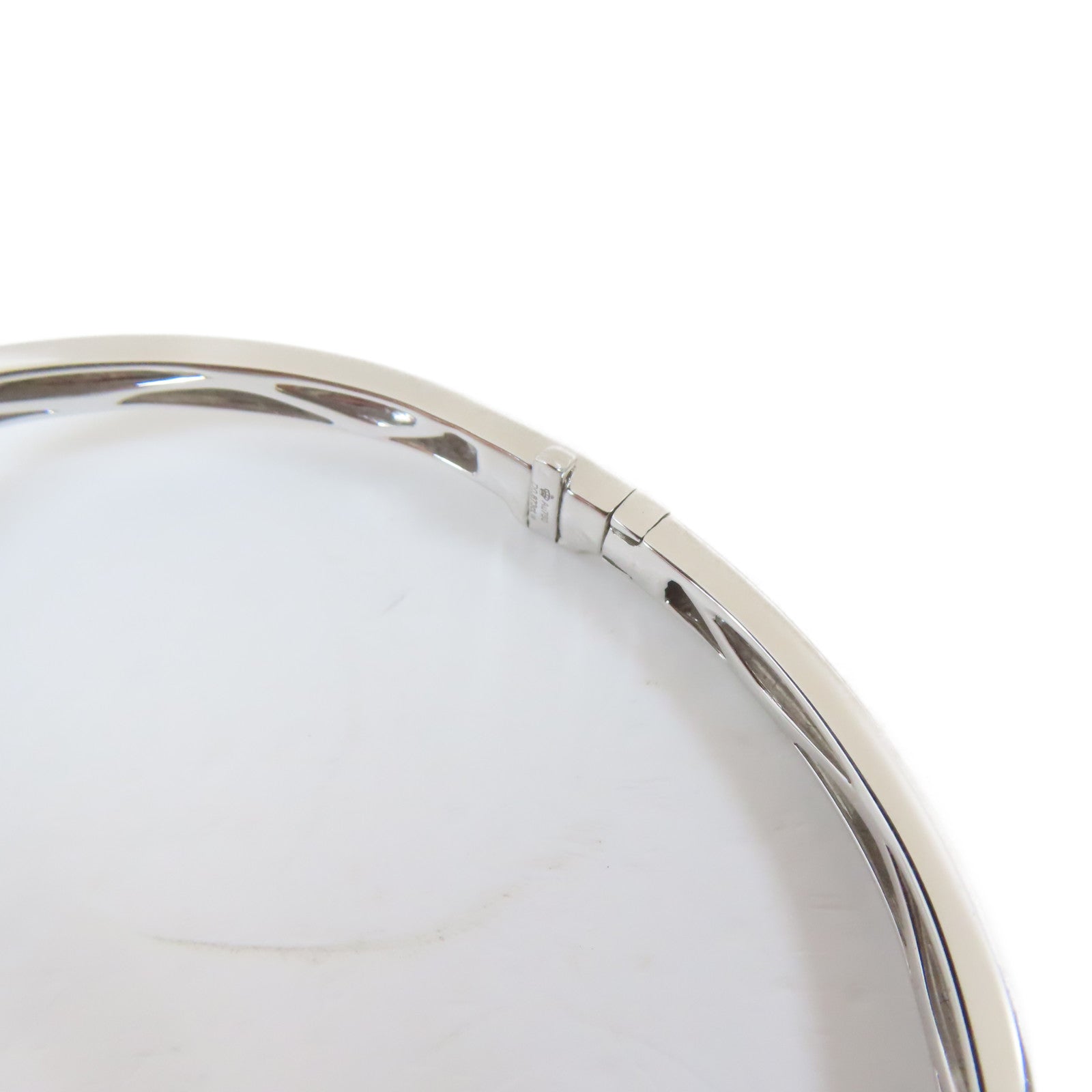 JEWELRY 18K白金Diamond Bangle 0.873ct鑽石手鐲#16.25cm