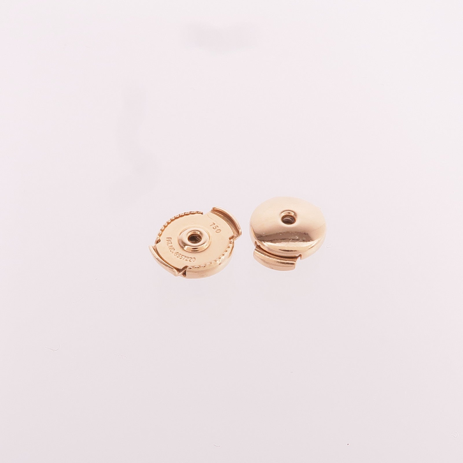 HERMES 18K玫瑰金Vertige Coeur Earrings鑽石耳環