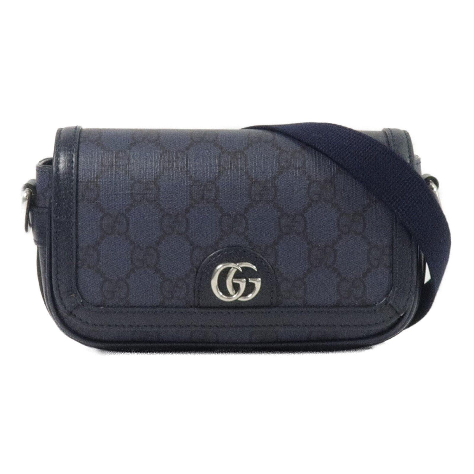 GUCCI 塗層帆布Ophidia Super Mini GG Supreme肩背袋